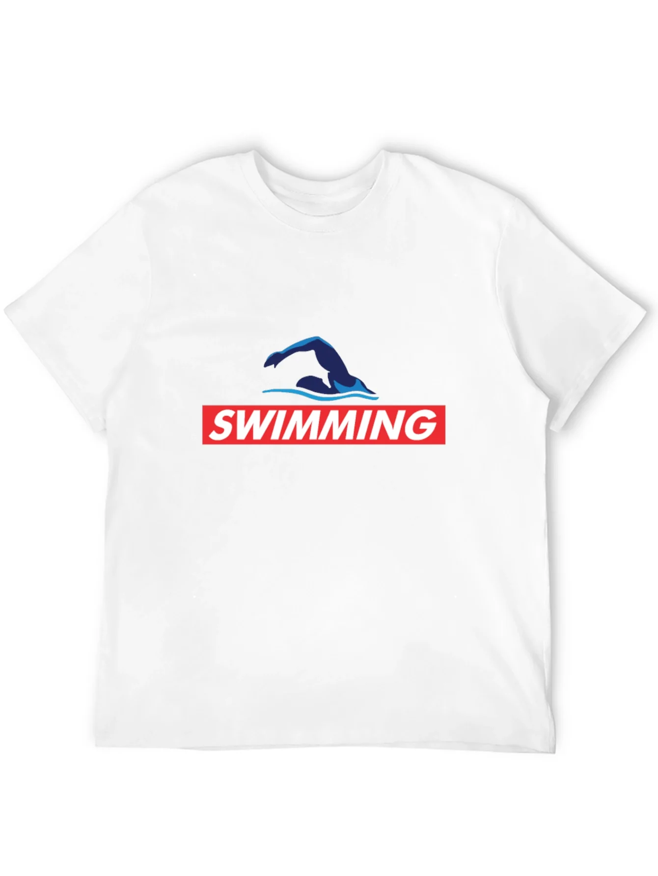 Rebbecca Swimming T-Shirt - Swim Cap Graphic Tee