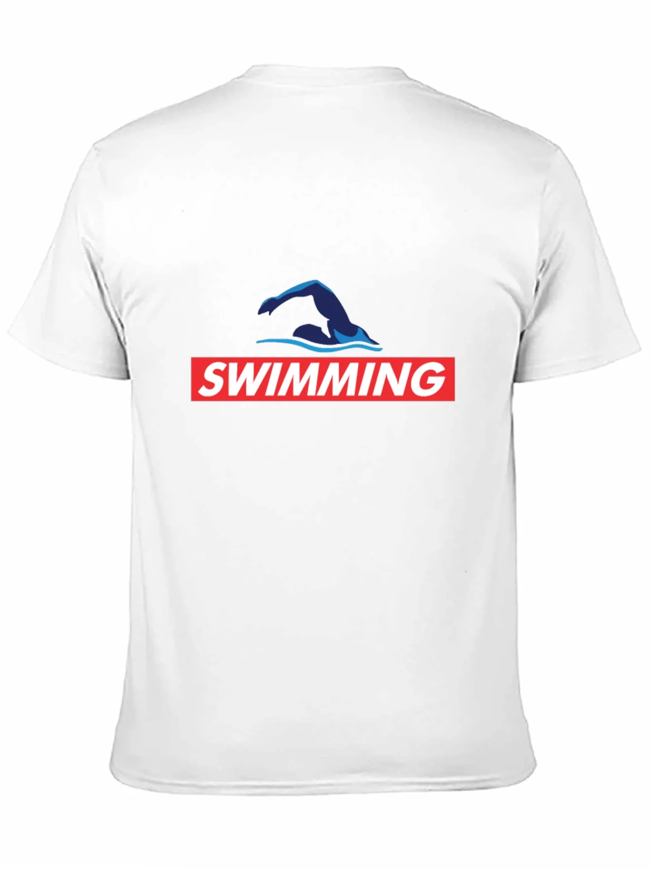 Rebbecca Swimming T-Shirt - Swim Cap Graphic Tee
