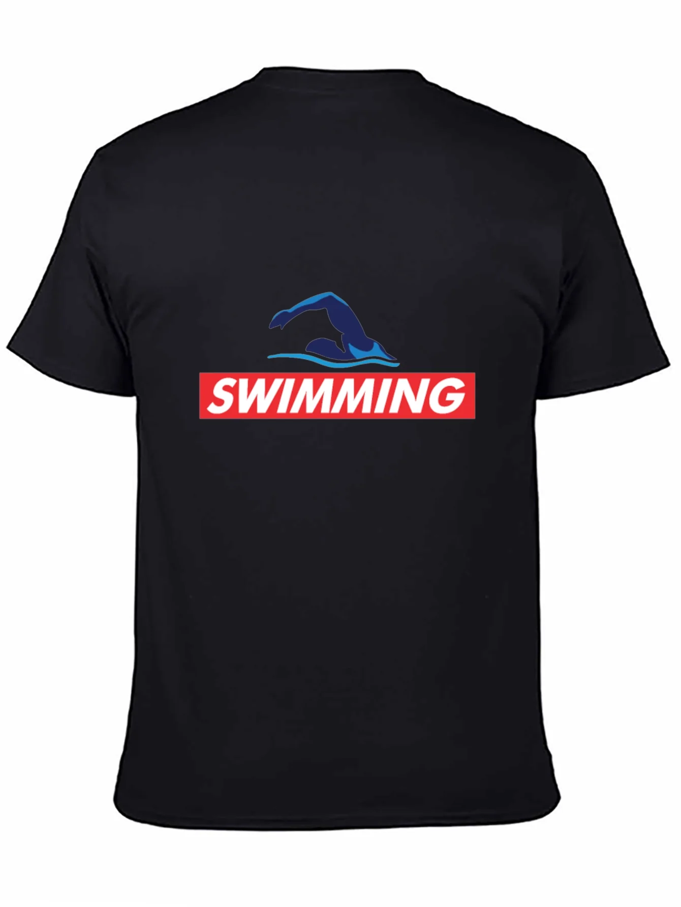 Rebbecca Swimming T-Shirt - Swim Cap Graphic Tee