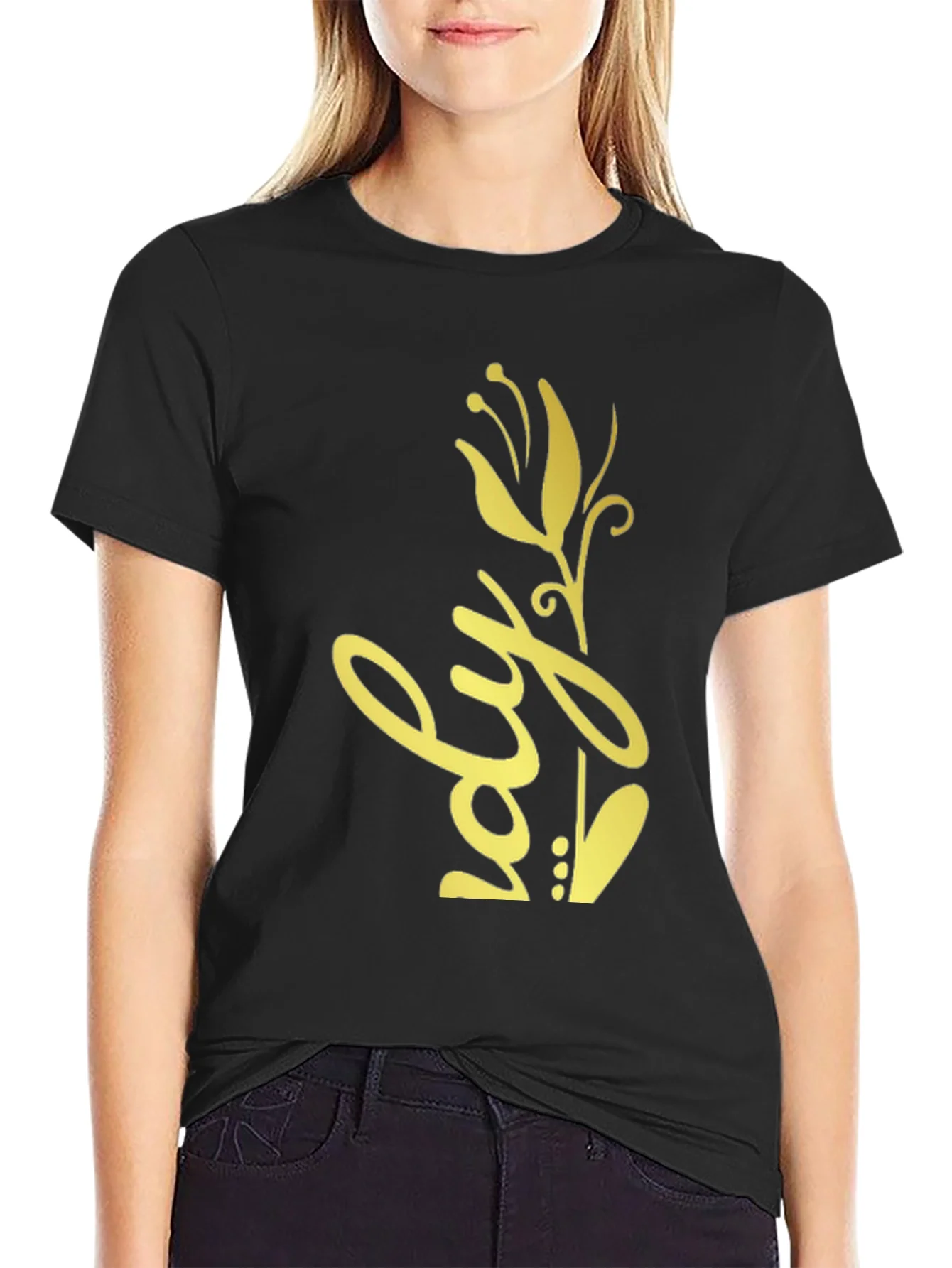 Rebbecca Floral Vegan T-Shirt - Stylish & Sustainable