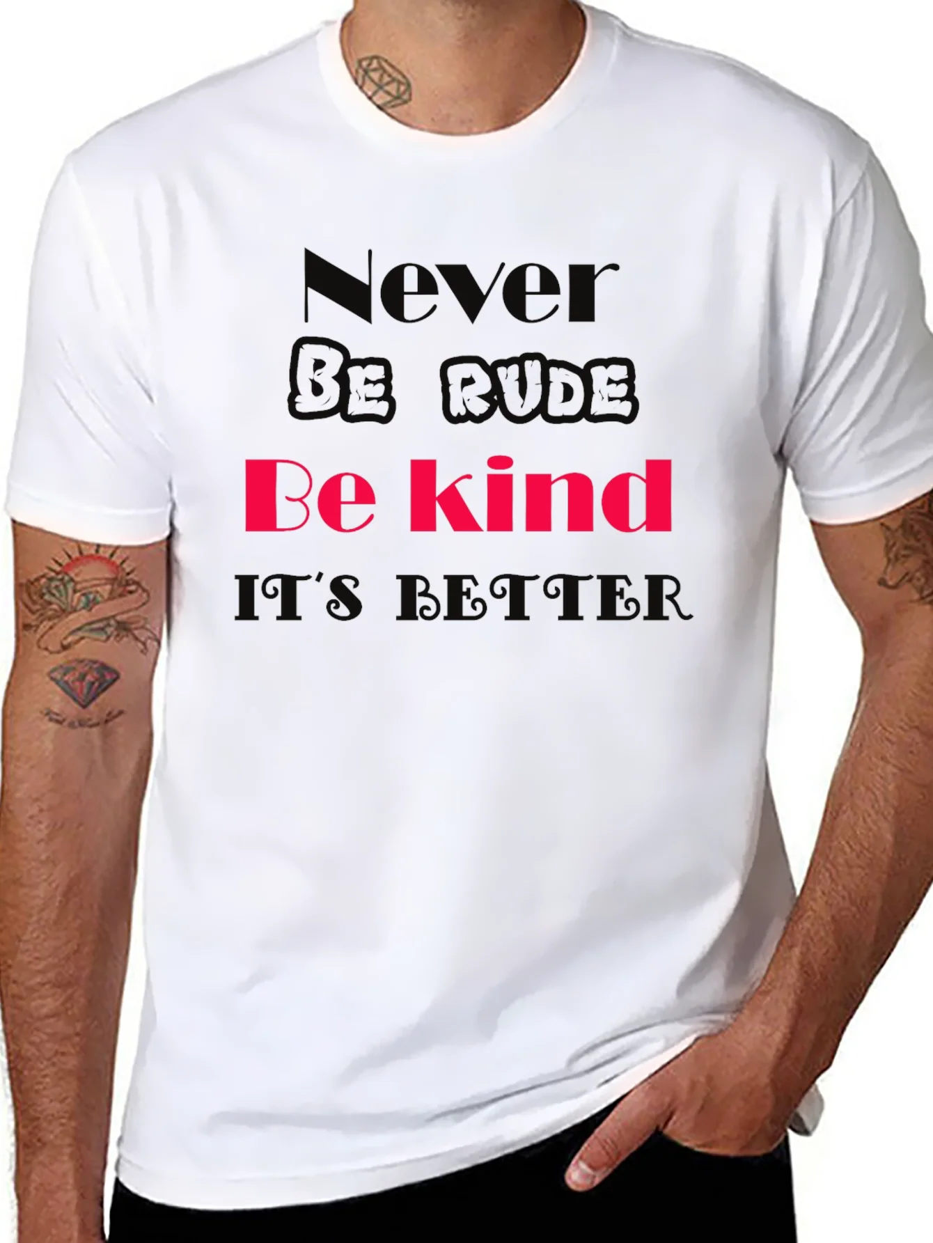 Rebbecca Be Kind Graphic T-Shirt - Soft Cotton Tee