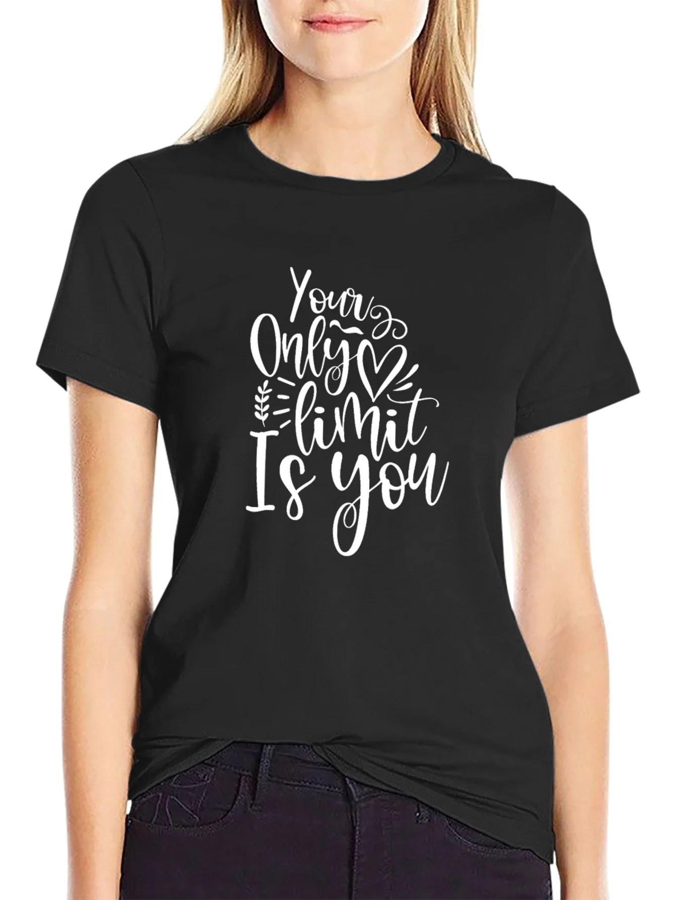 Rebbecca Inspirational Graphic Tee - Your Only Limit