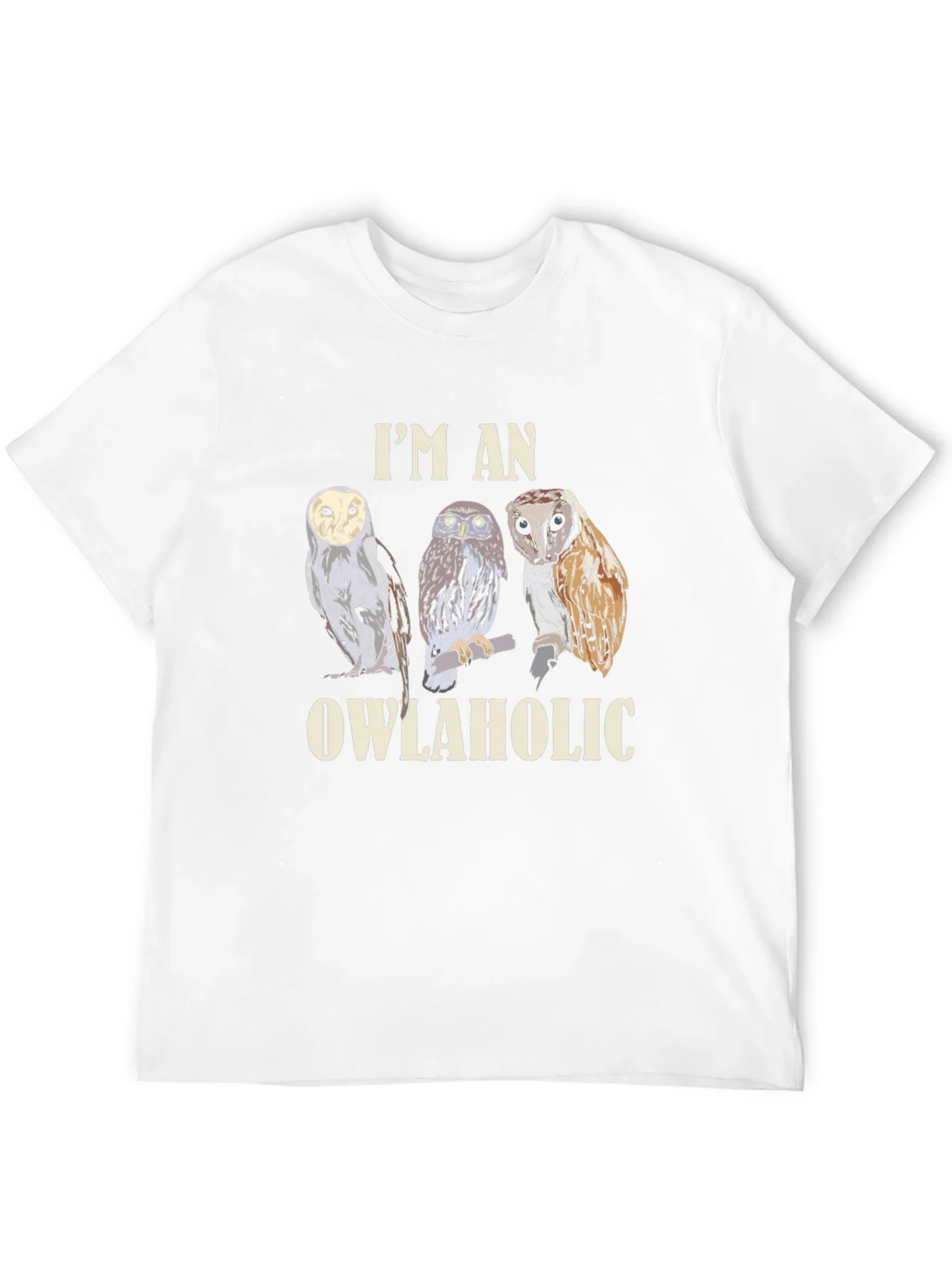 Rebbecca Im an Owlaholic Graphic T-Shirt