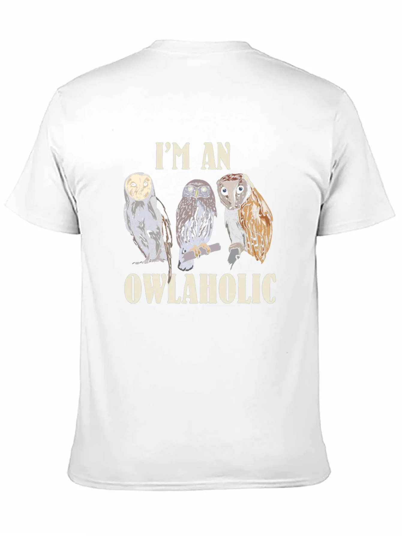 Rebbecca Im an Owlaholic Graphic T-Shirt