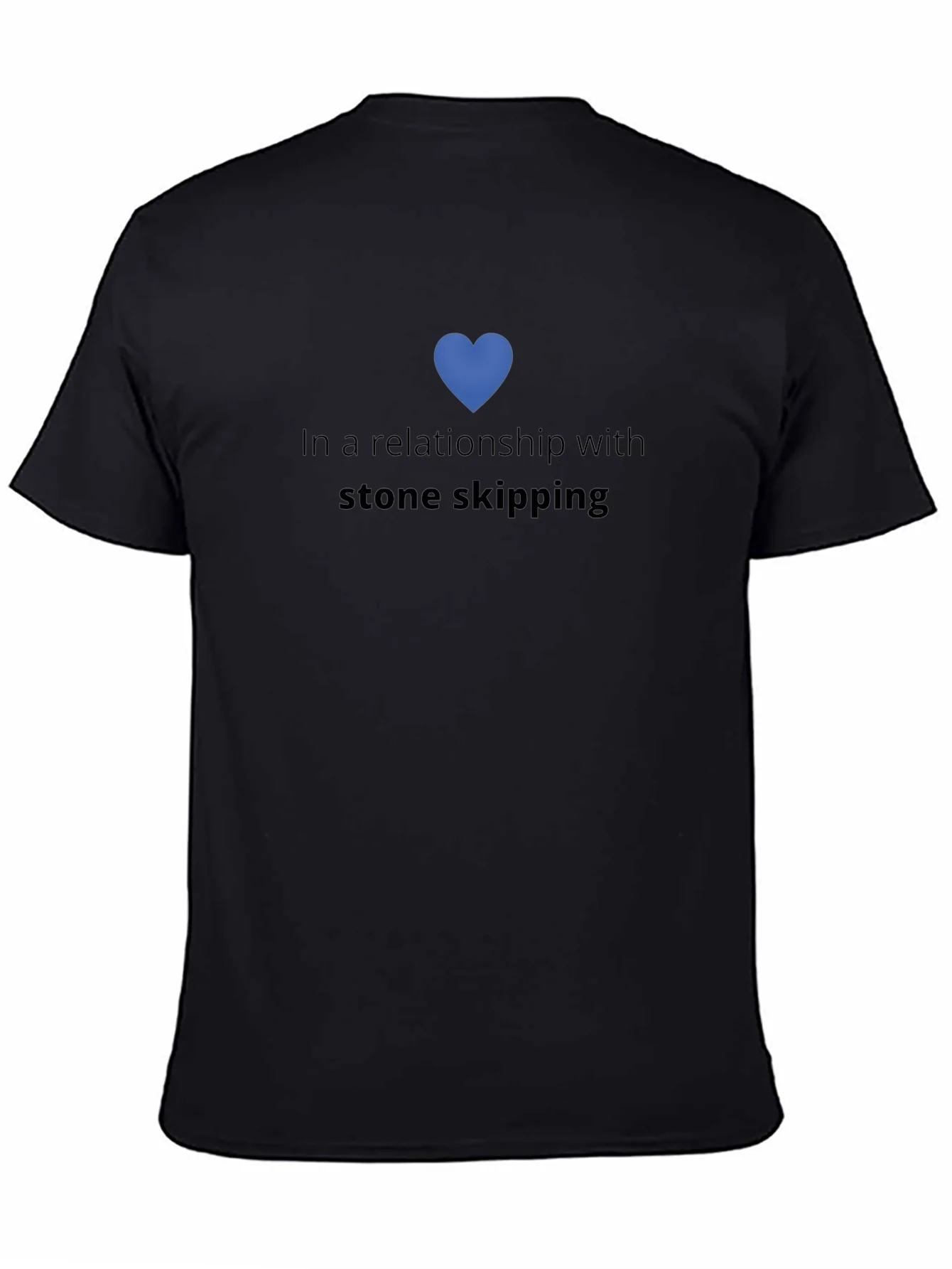 Camiseta En una relaci¨®n con el Stone Skipping