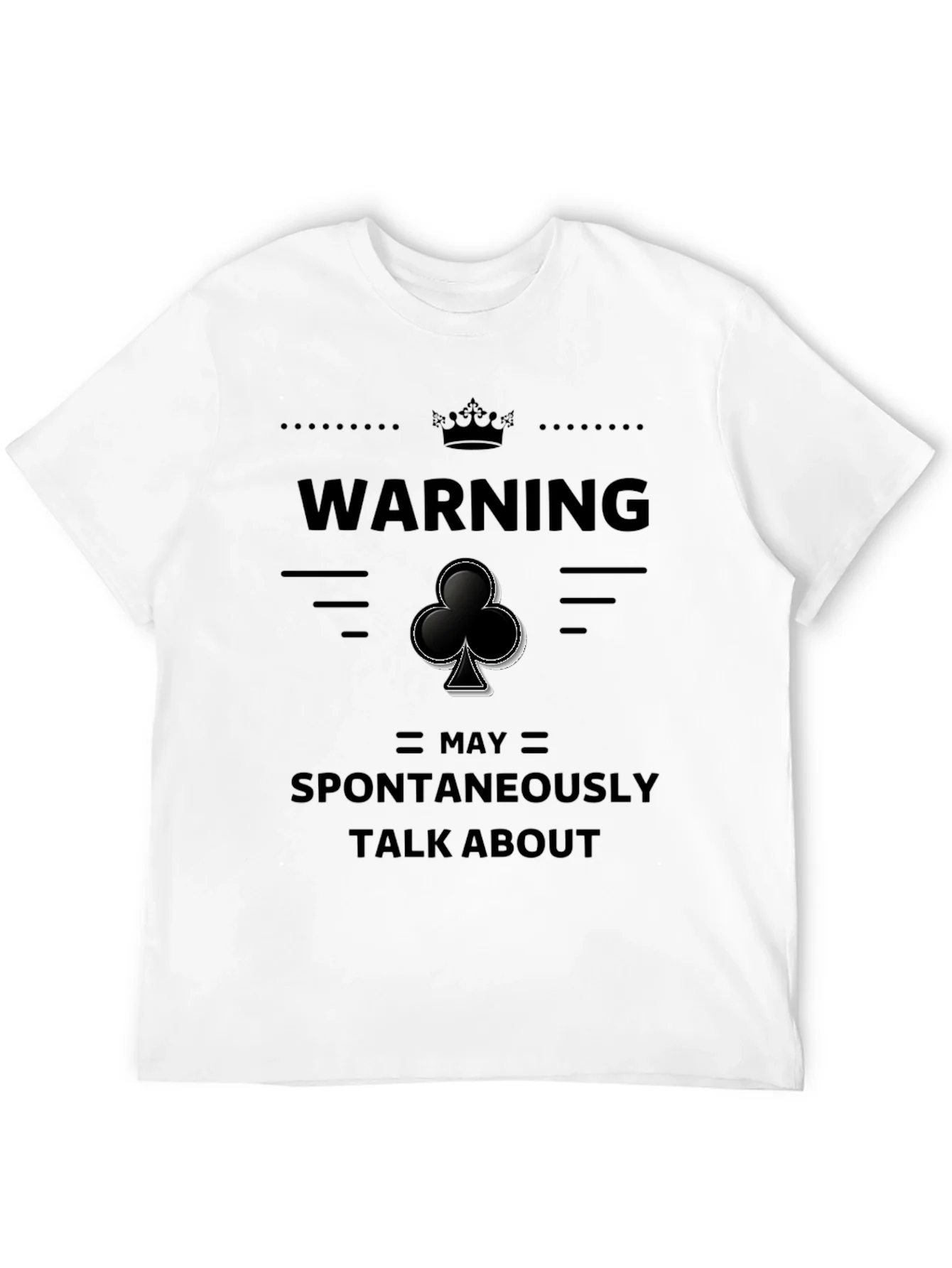 Rebbecca Warning May Spontaneously Talk About Clubs T-Shirt