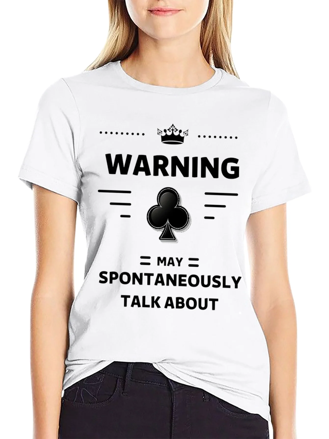 Rebbecca Warning May Spontaneously Talk About Clubs T-Shirt