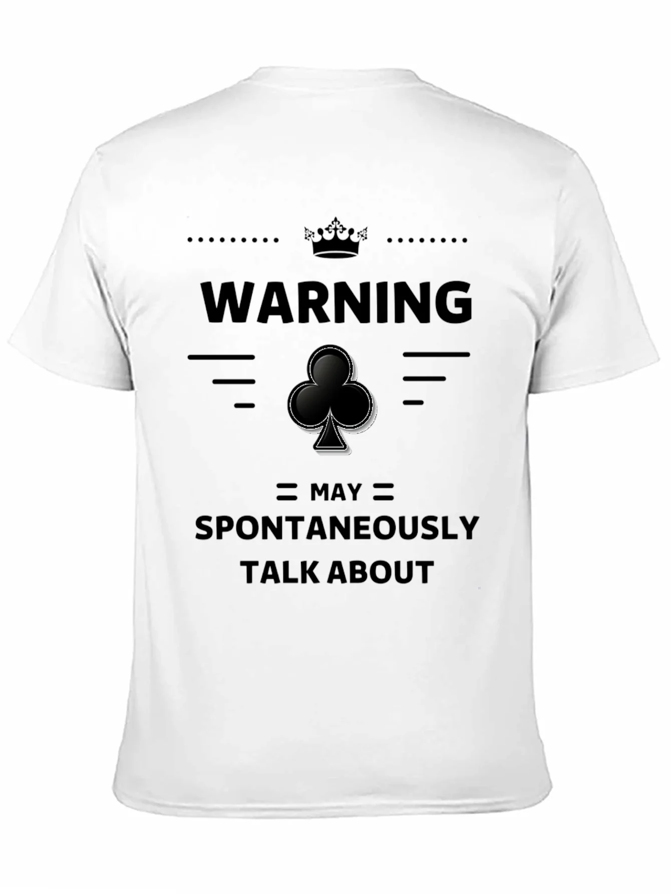 Rebbecca Warning May Spontaneously Talk About Clubs T-Shirt