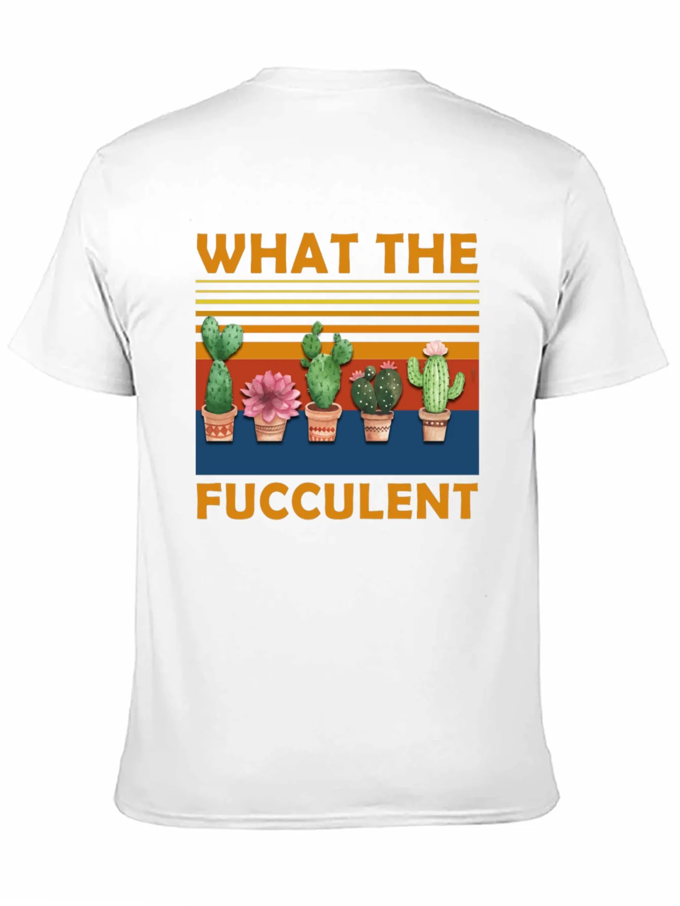 Camiseta Negra What The Fucculent