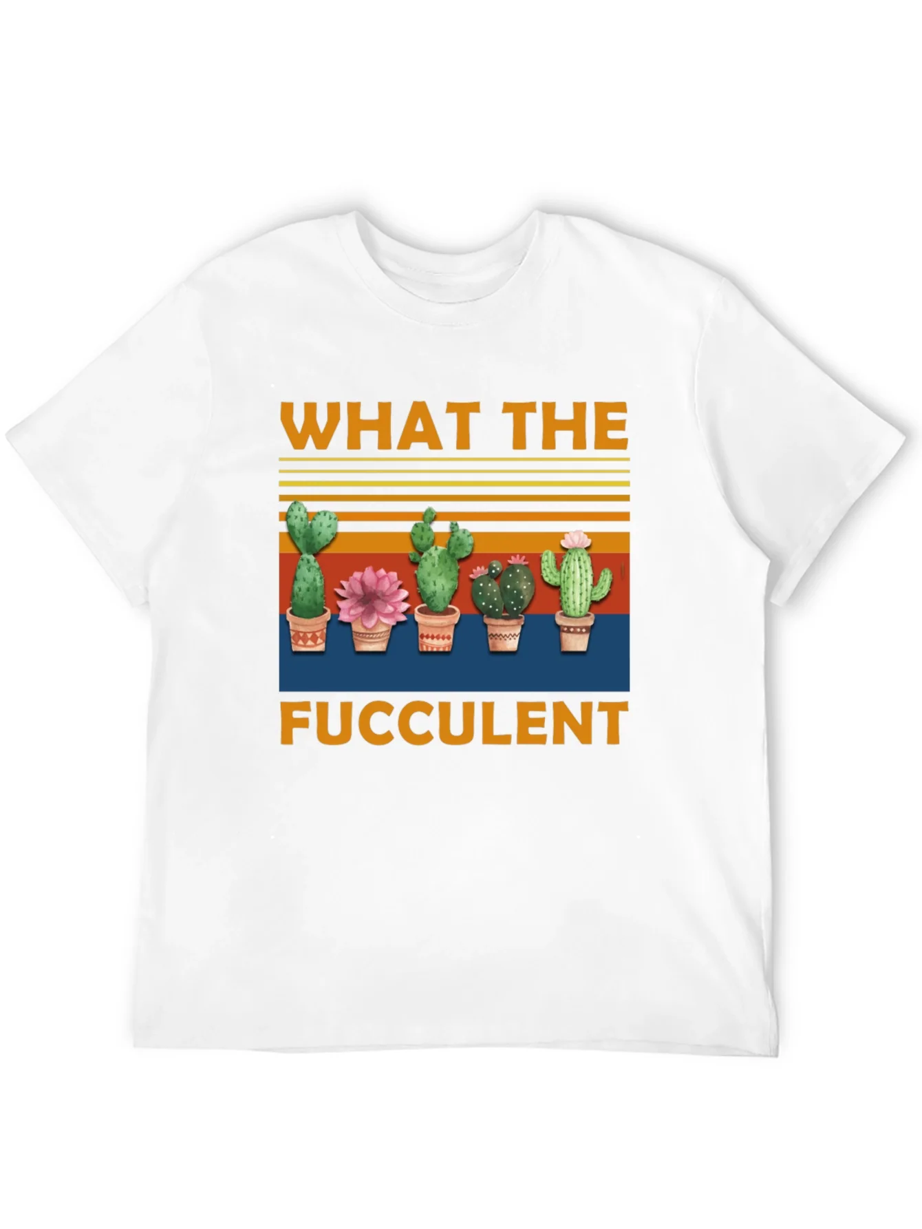 Camiseta Negra What The Fucculent