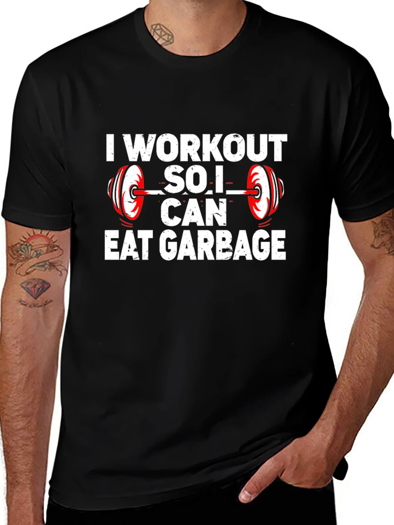 Rebbecca Workout So I Can Eat Garbage T-Shirt