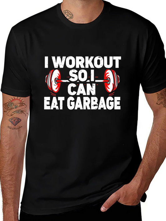 Rebbecca Workout So I Can Eat Garbage T-Shirt