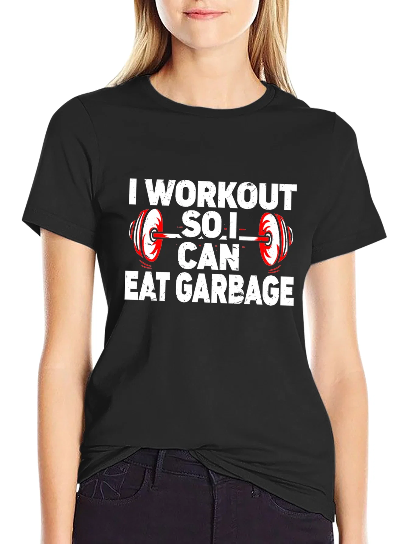 Rebbecca Workout So I Can Eat Garbage T-Shirt