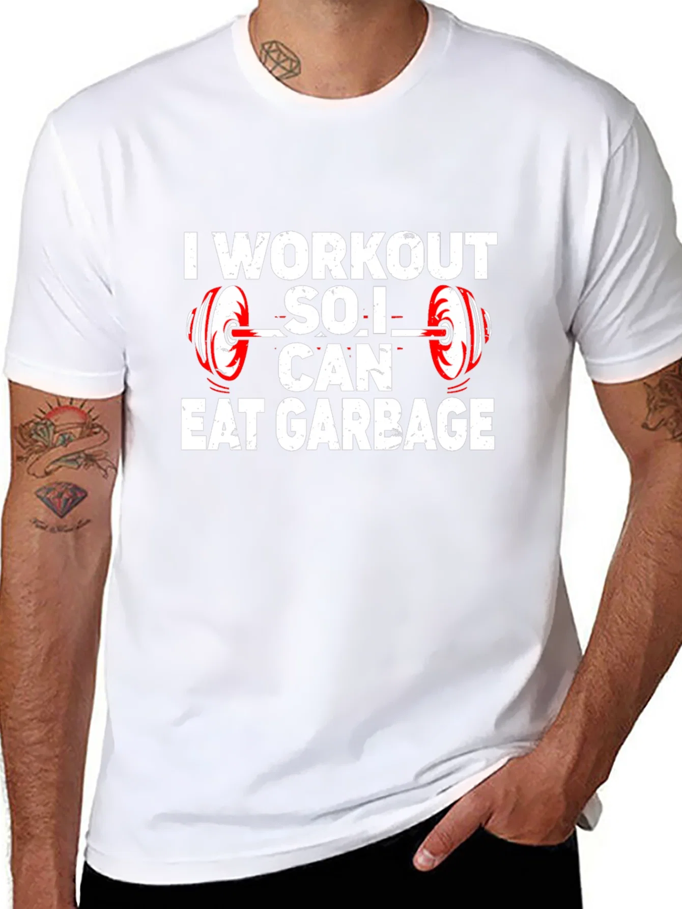 Rebbecca Workout So I Can Eat Garbage T-Shirt