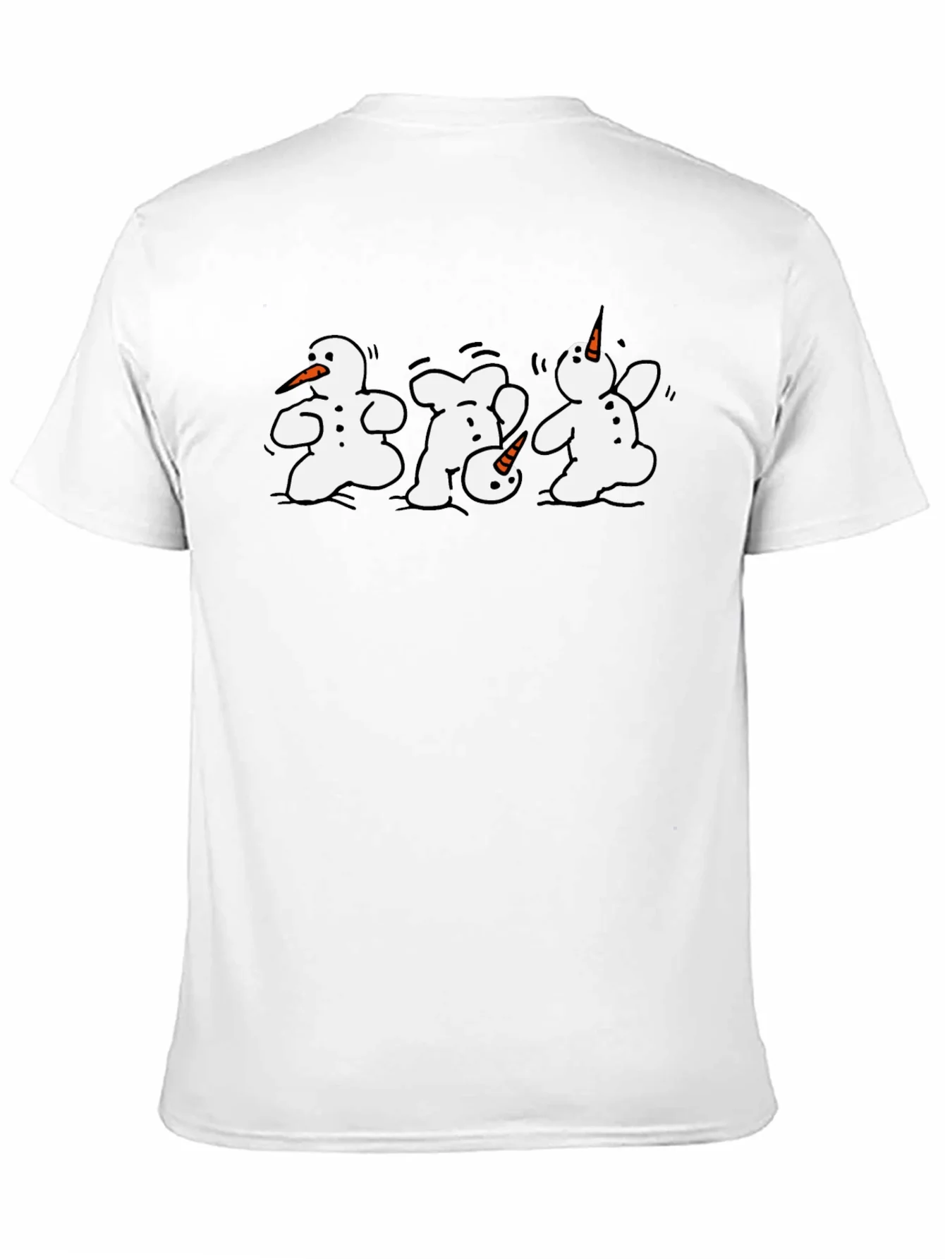 Rebbecca Dancing Snowmen Graphic T-Shirt