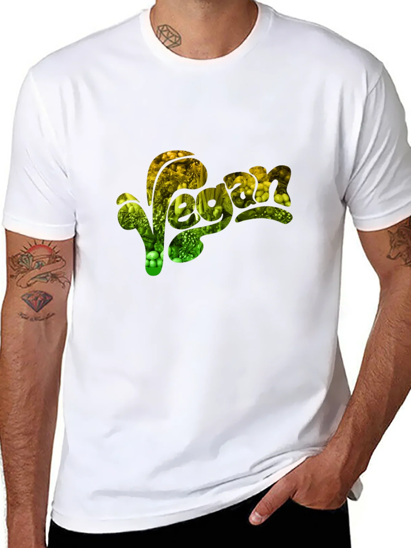 Rebbecca Vegan Graphic T-Shirt - Black