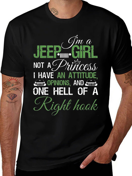 Rebbecca Jeep Girl Right Hook Graphic T-Shirt