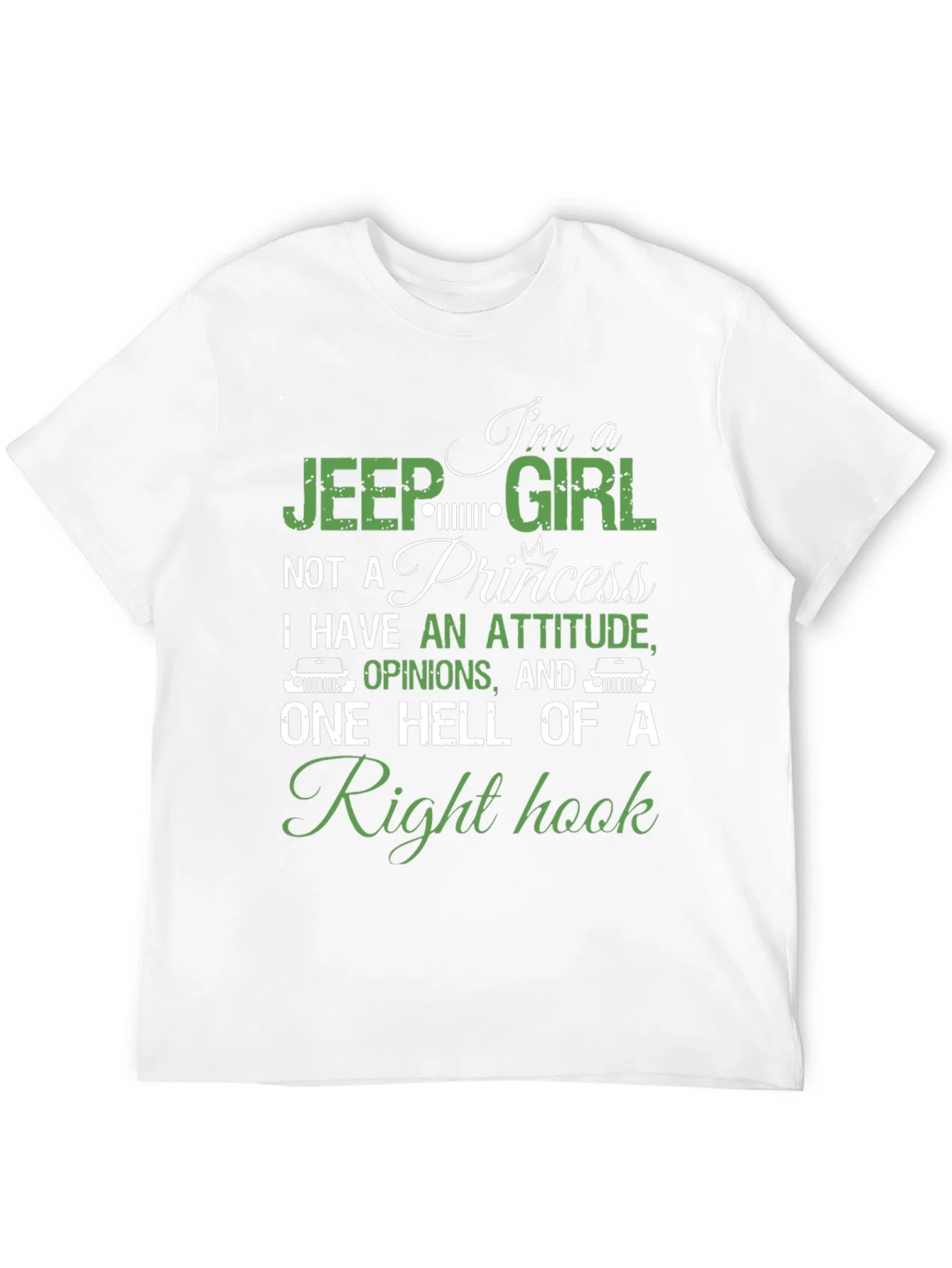 Rebbecca Jeep Girl Right Hook Graphic T-Shirt