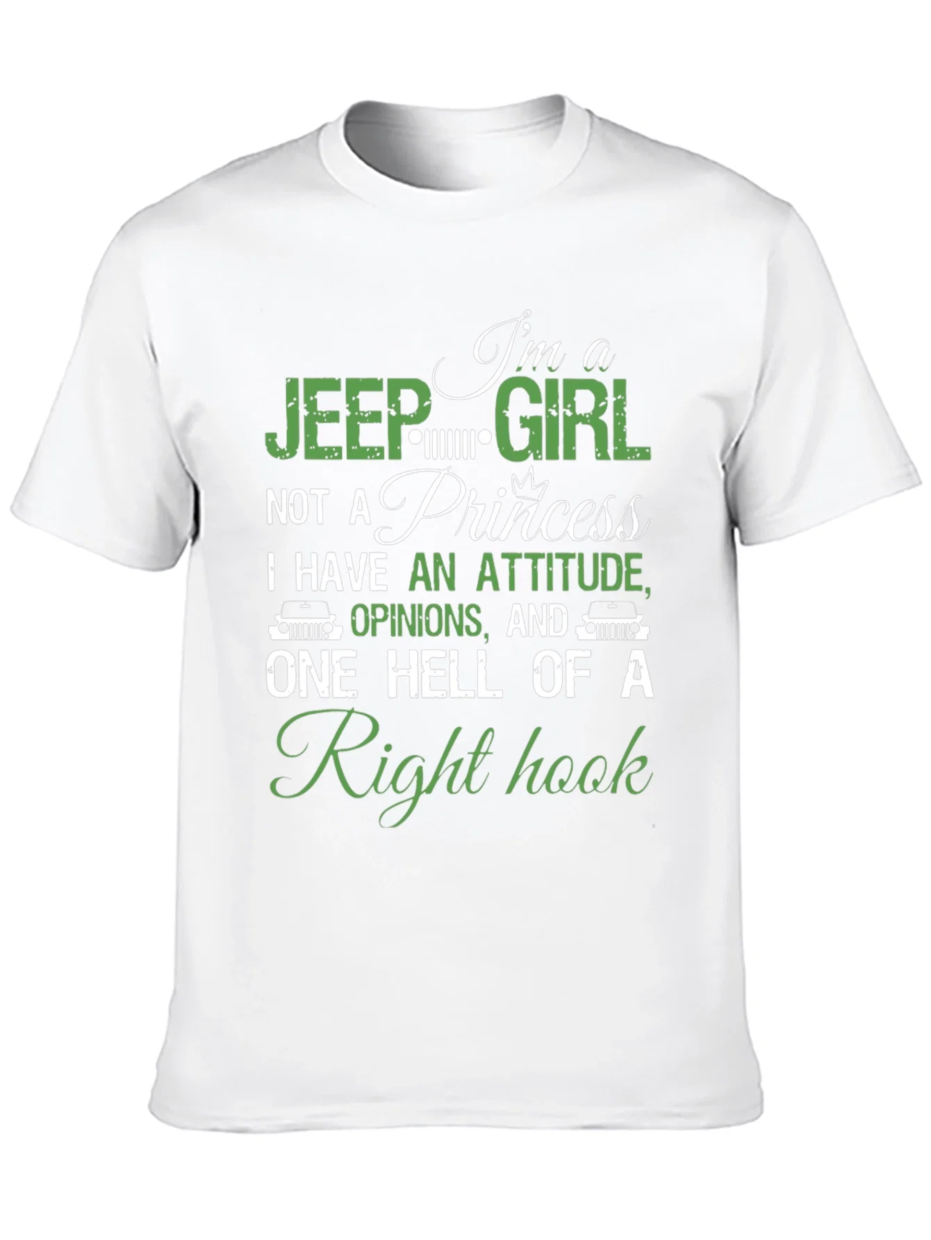 Rebbecca Jeep Girl Right Hook Graphic T-Shirt