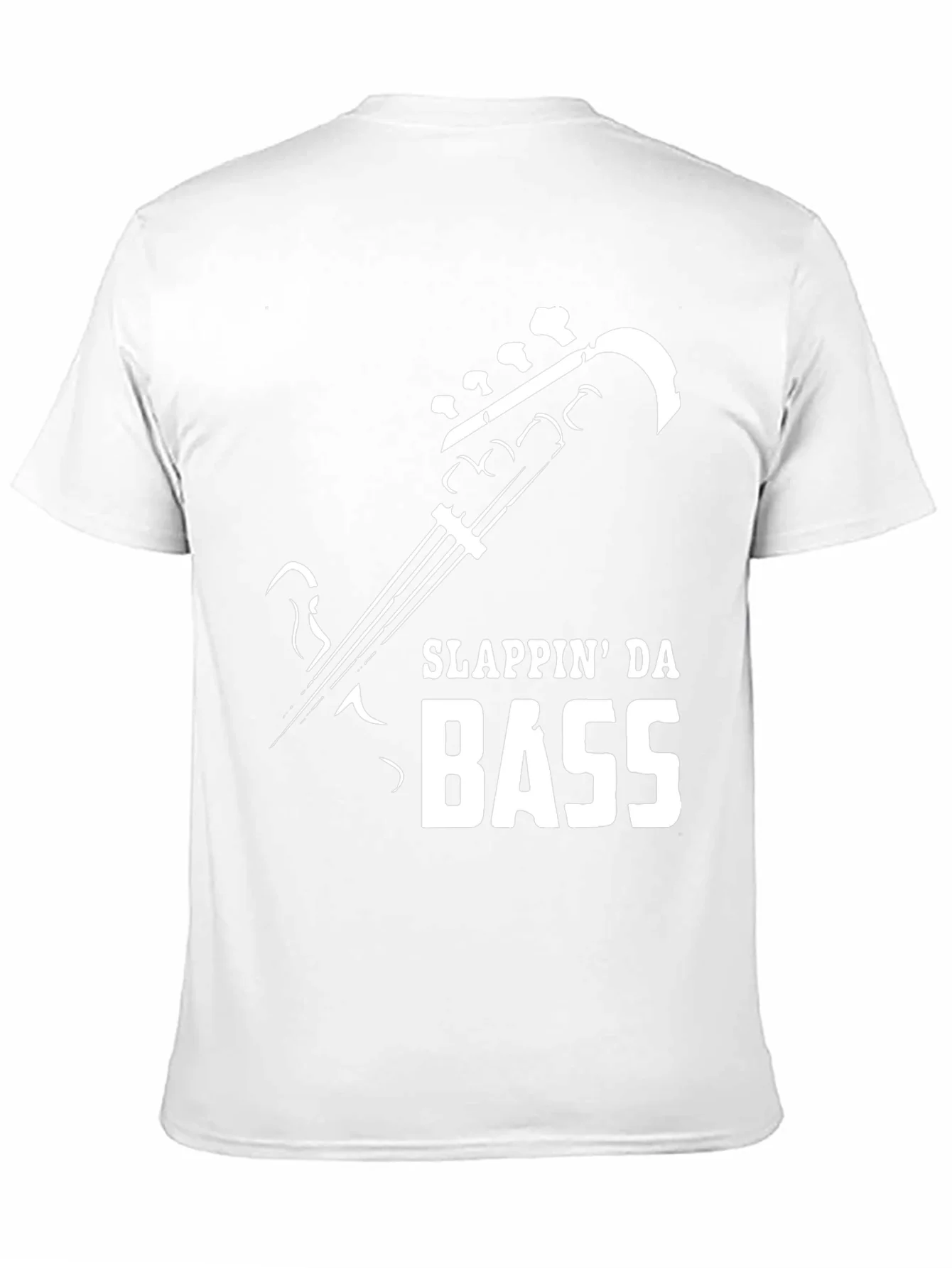 Camiseta Hombre Negra Slappin Da Bass