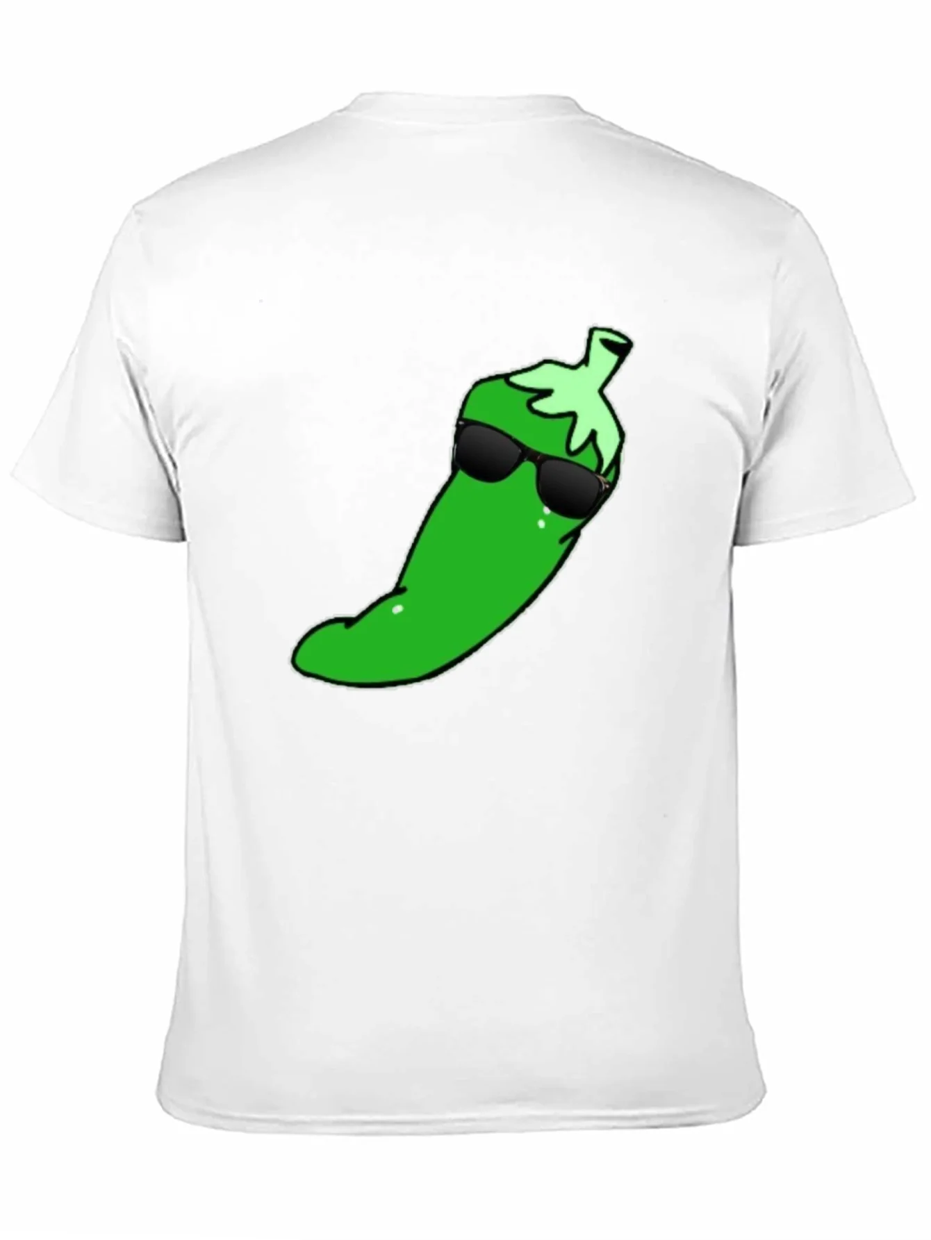 Rebbecca Cool Pepper Graphic T-Shirt - Black Cotton Tee