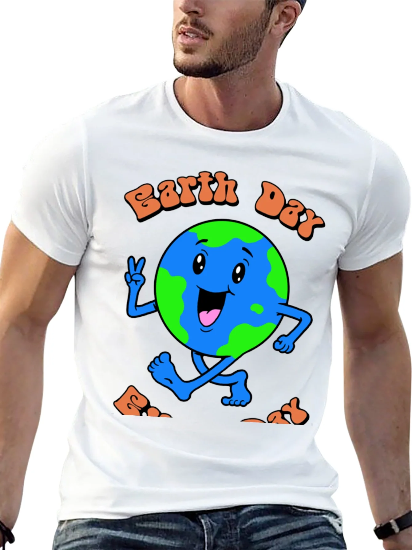 Camiseta D¨ªa de la Tierra con Dise?o Ecol¨®gico