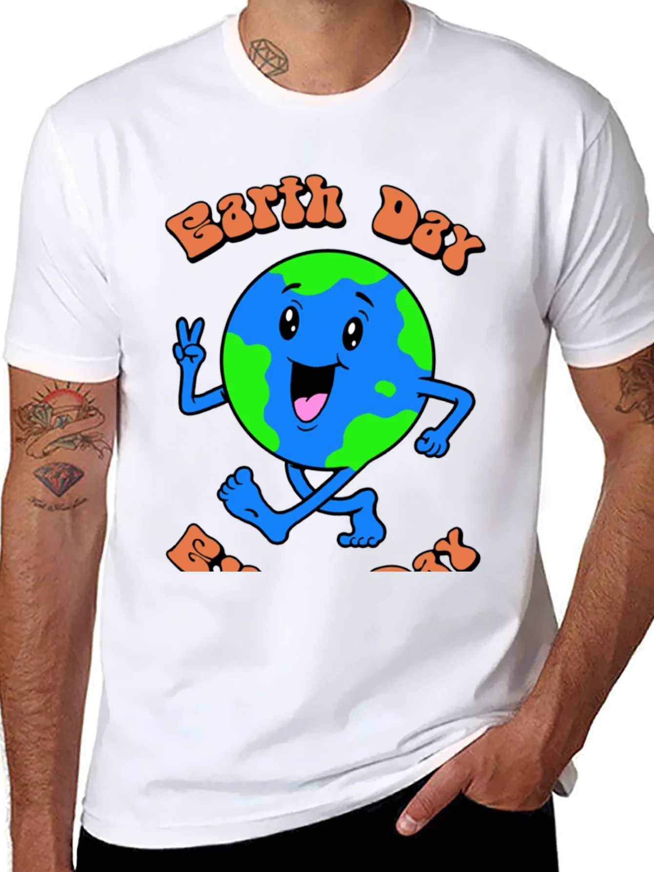 Camiseta D¨ªa de la Tierra con Dise?o Ecol¨®gico
