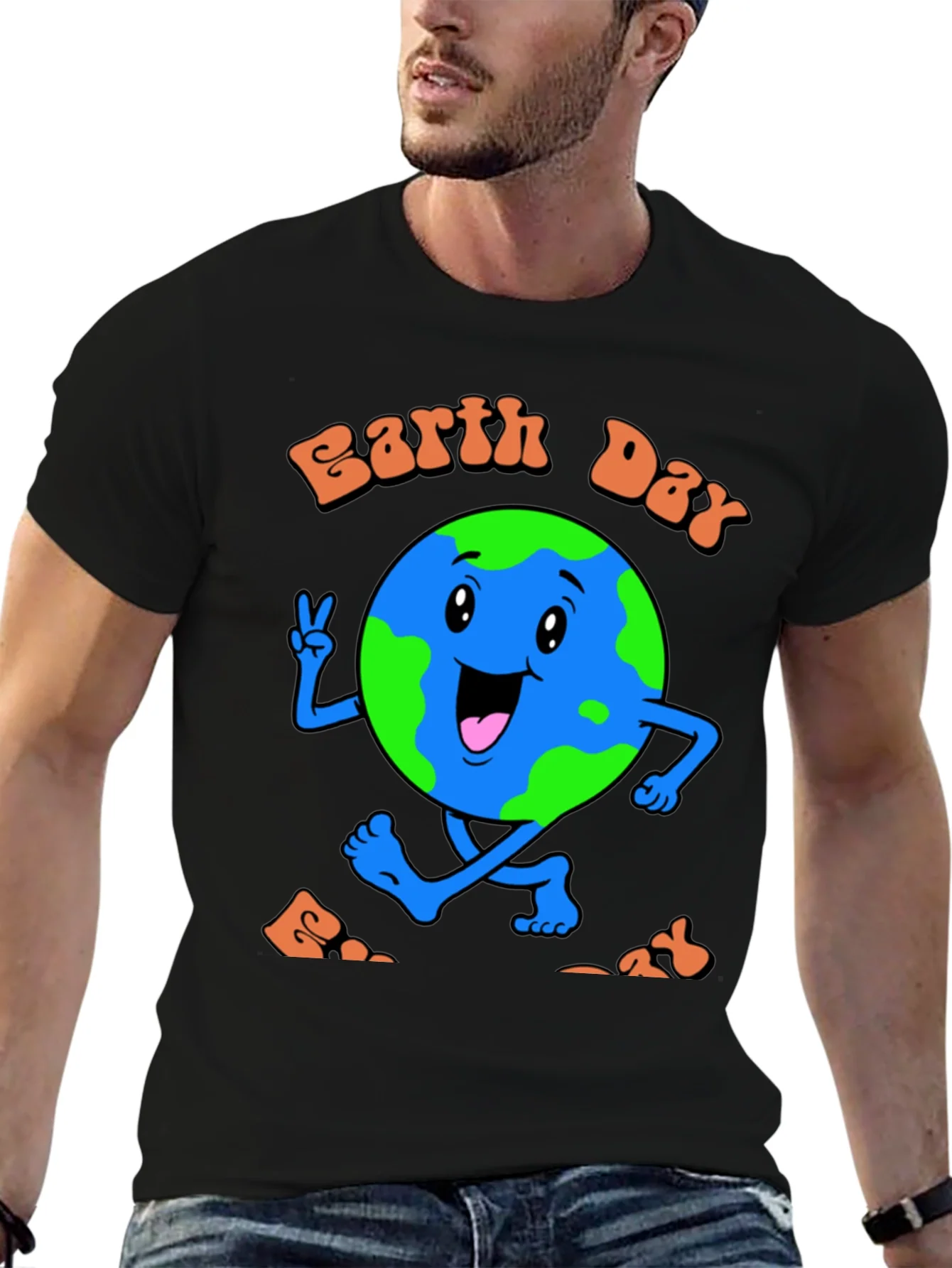 Camiseta D¨ªa de la Tierra con Dise?o Ecol¨®gico