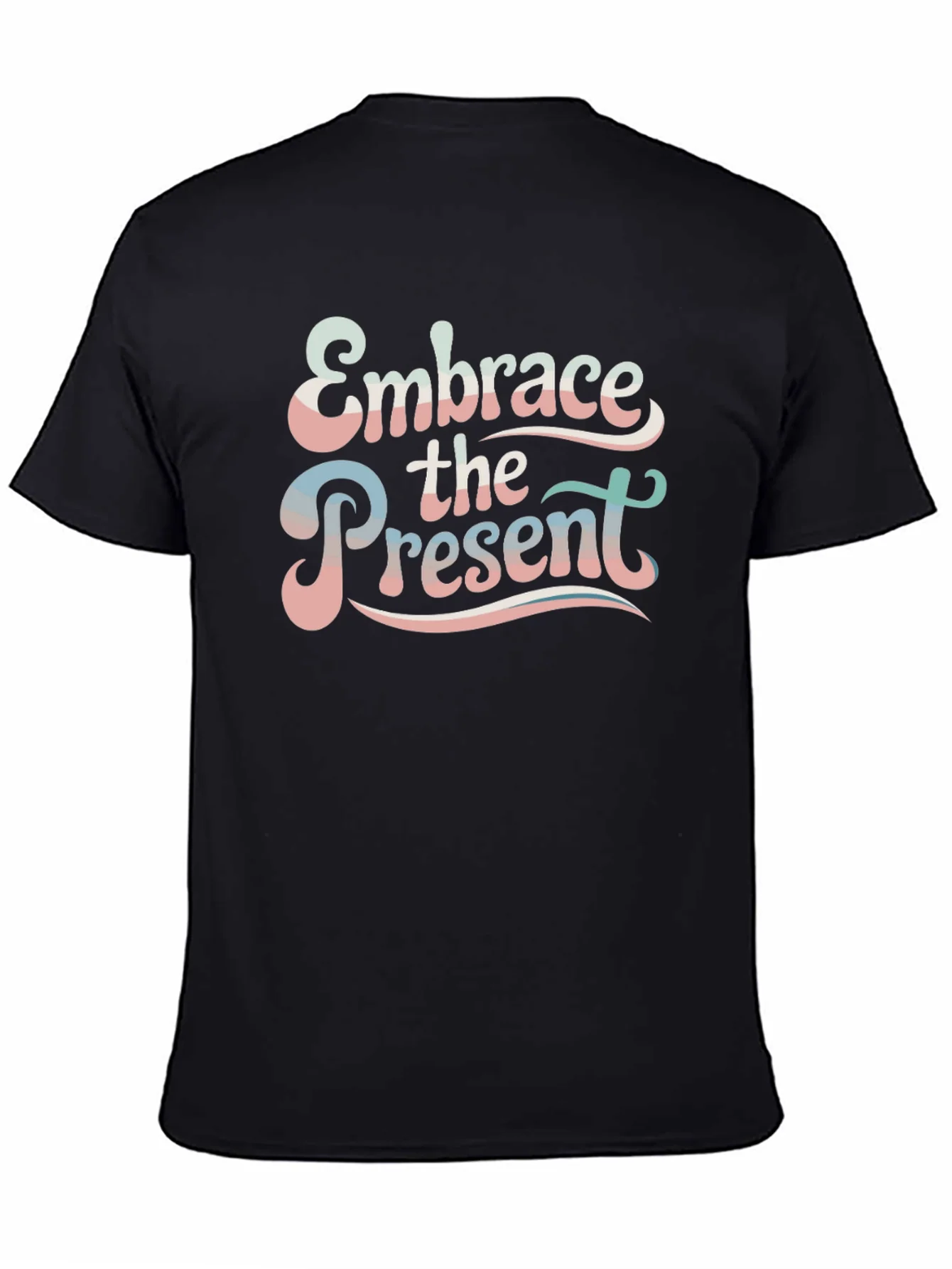 Rebbecca Embrace the Present T-Shirt - Retro Design
