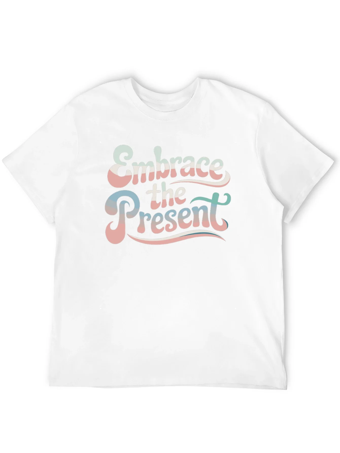 Rebbecca Embrace the Present T-Shirt - Retro Design