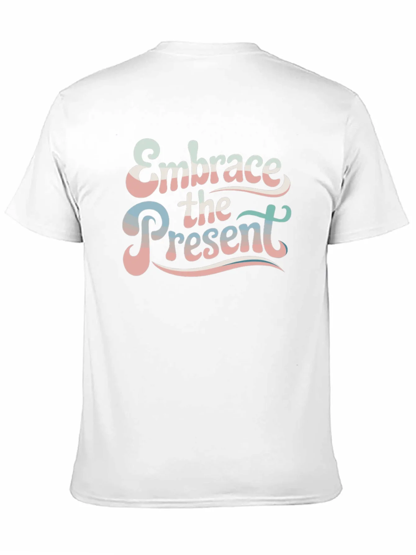 Rebbecca Embrace the Present T-Shirt - Retro Design