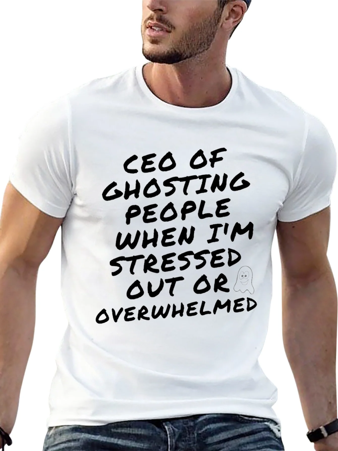 Rebbecca CEO of Ghosting People Funny T-Shirt