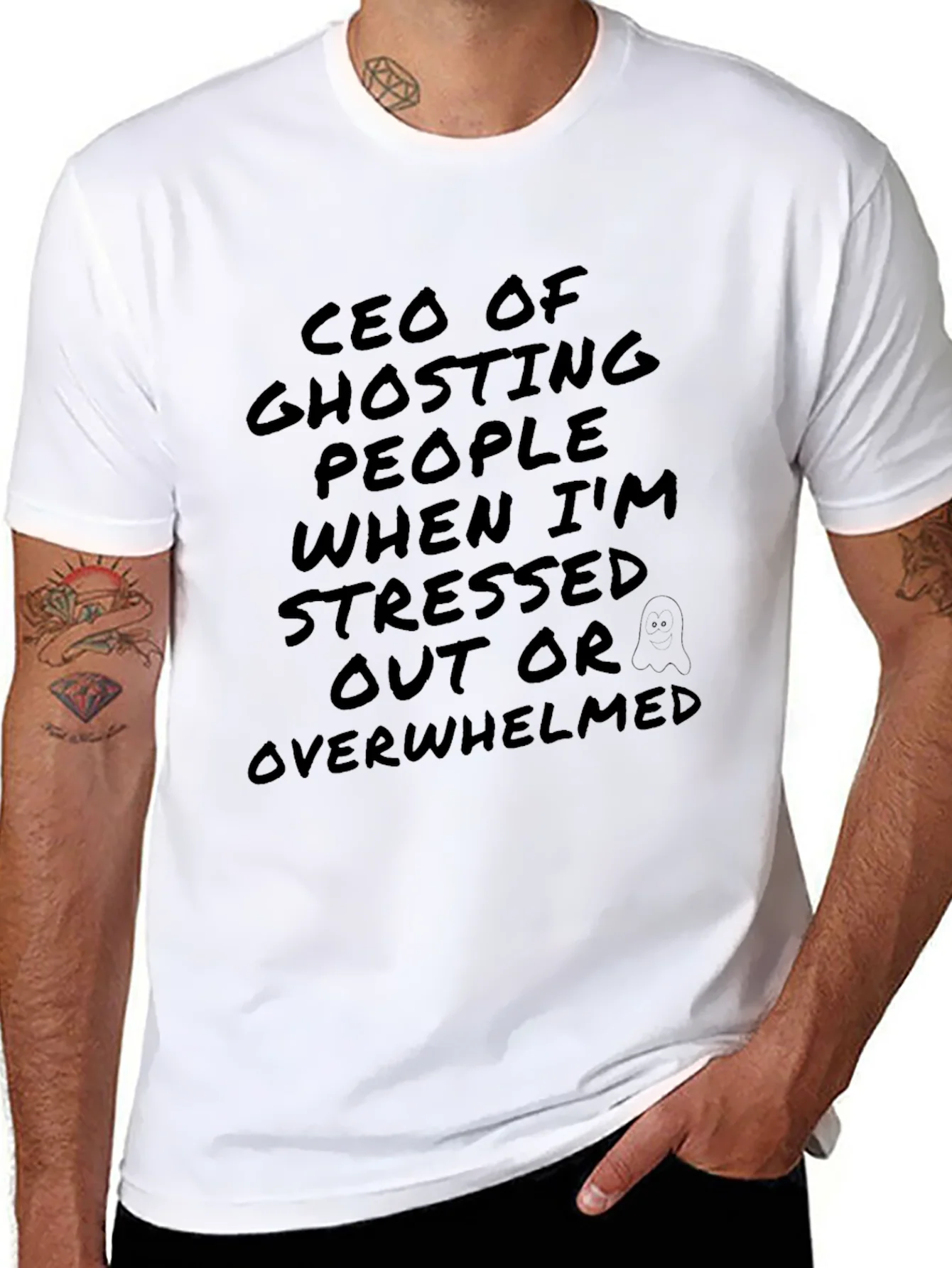Rebbecca CEO of Ghosting People Funny T-Shirt