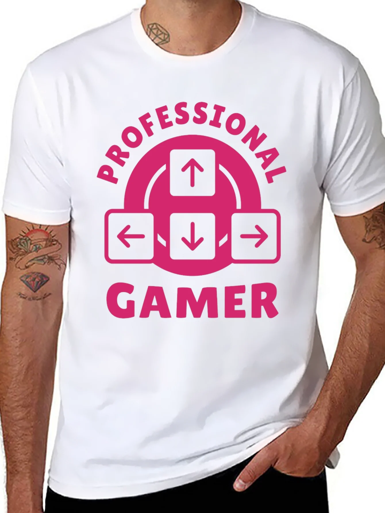 Camiseta Gamer Profesional - Dise?o ¨²nico