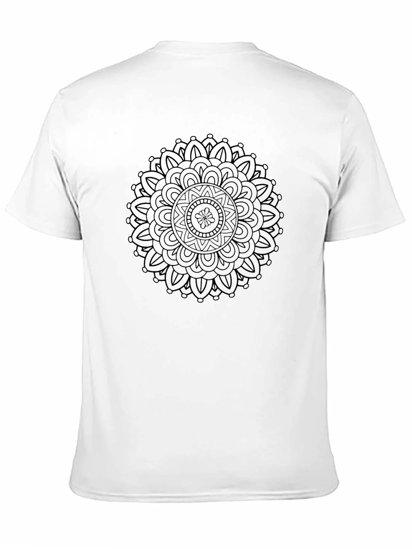 Rebbecca Black Mandala T-Shirt - Artistic Graphic Tee