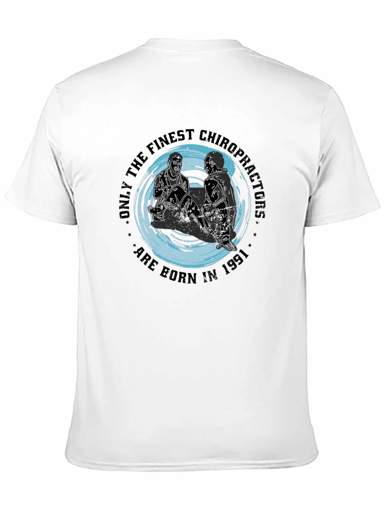 Rebbecca Finest Chiropractor 1991 Black T-Shirt