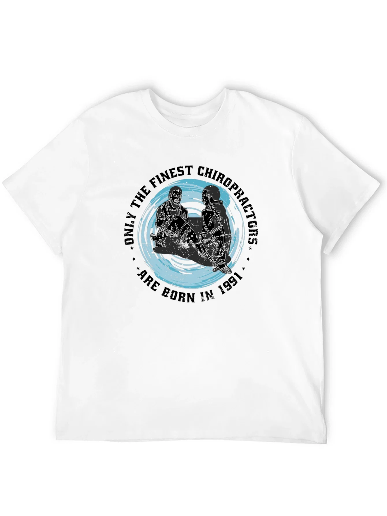 Rebbecca Finest Chiropractor 1991 Black T-Shirt