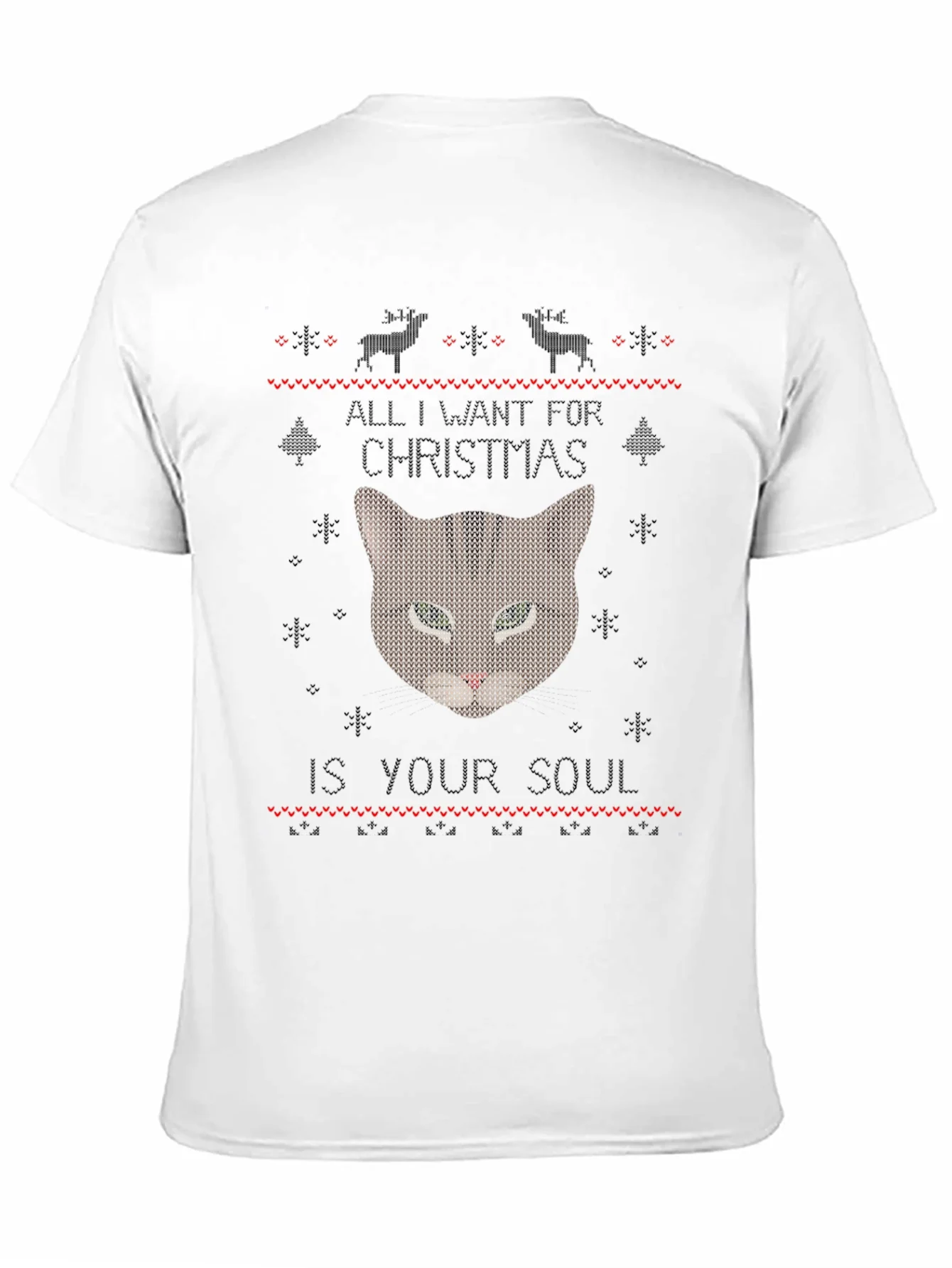 Rebbecca Soul Snatching Christmas Cat T-Shirt