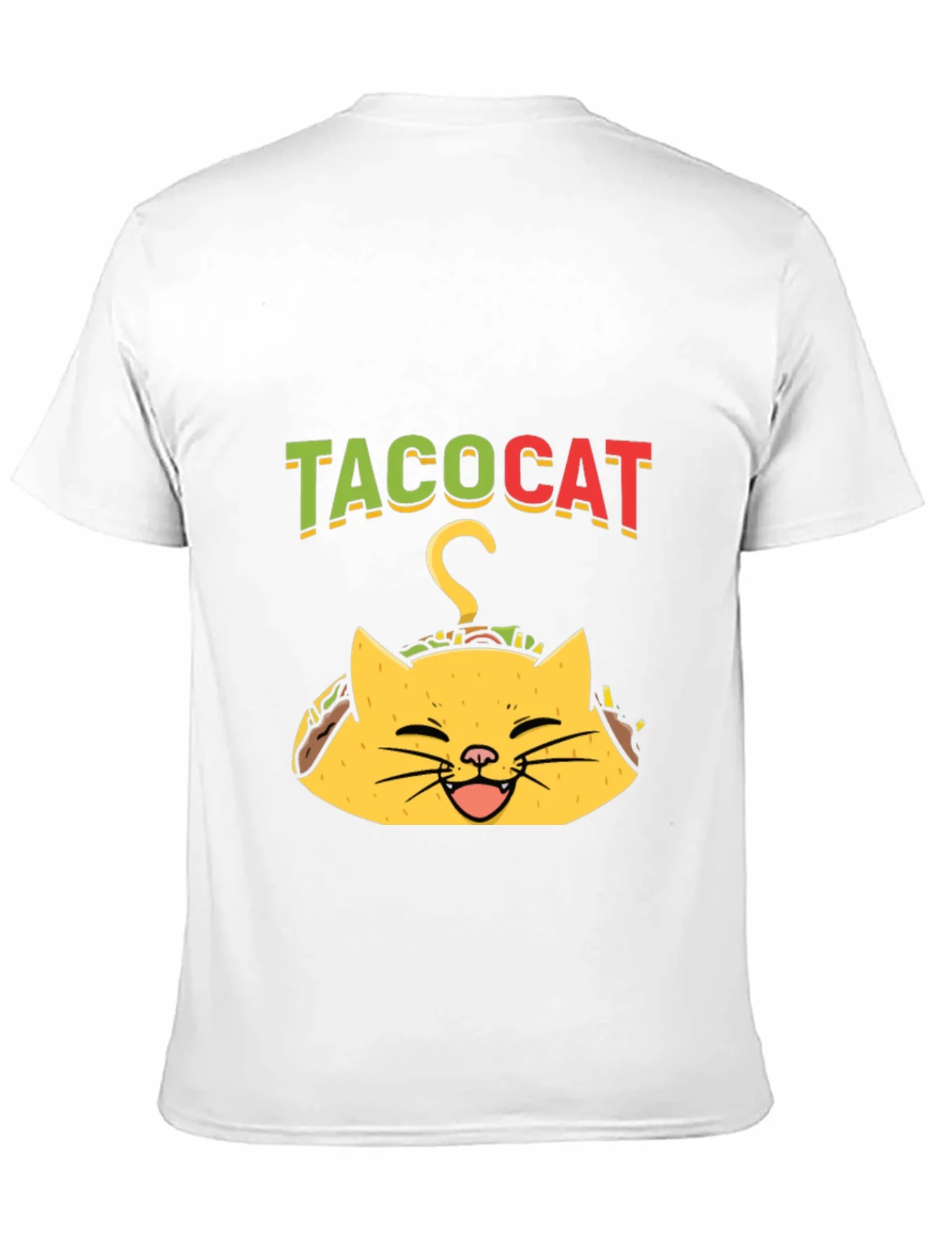 Rebbecca Taco Cat Graphic Tee - Funny Black T-Shirt
