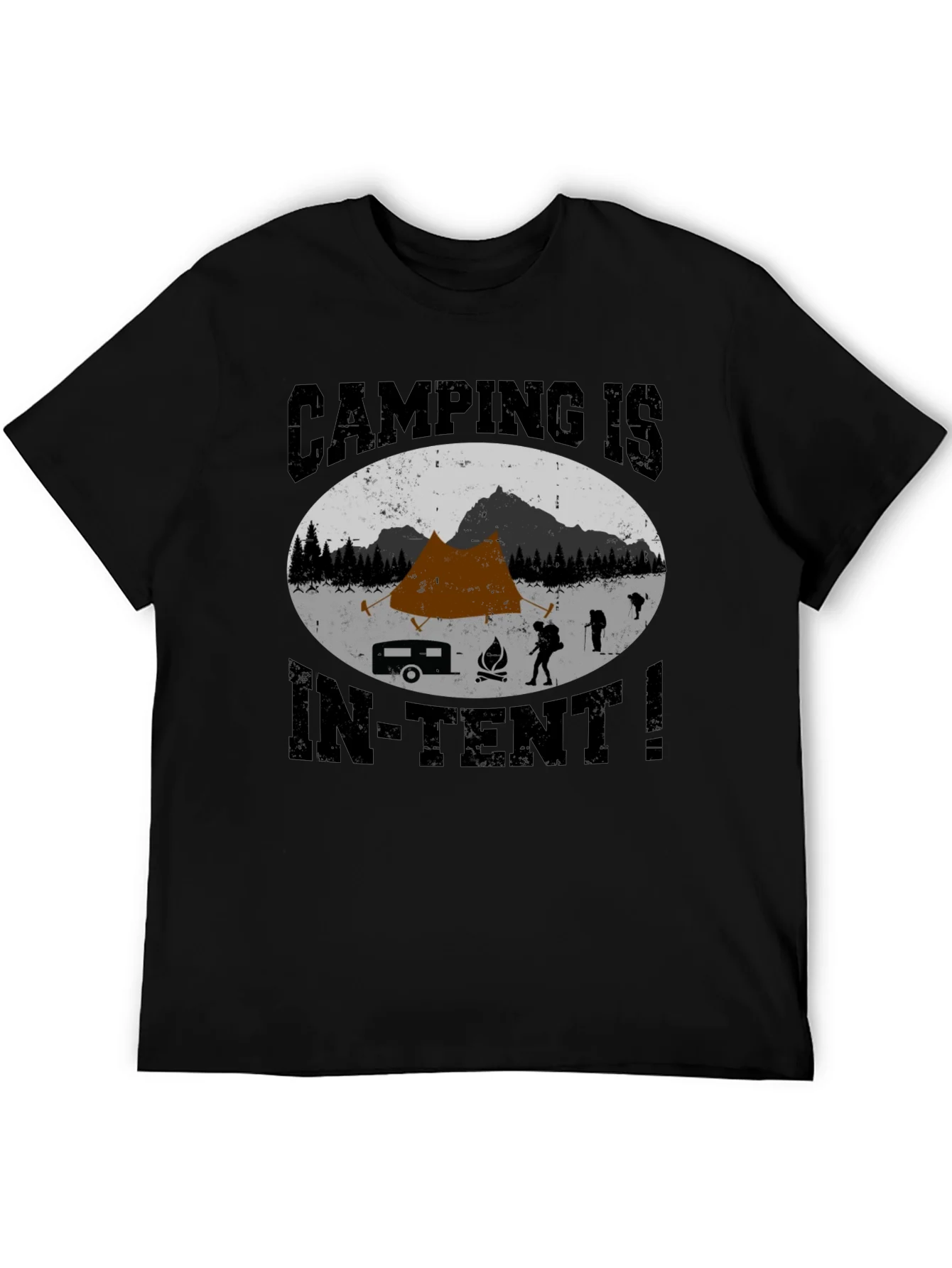 Rebbecca Camping Is In-Tent T-Shirt - Adventure Tee