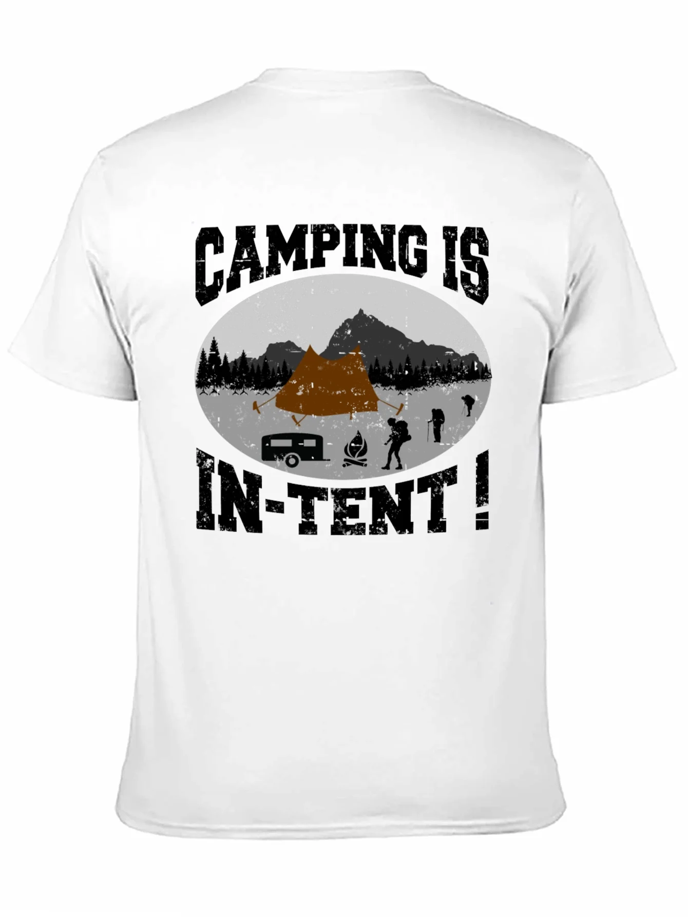 Rebbecca Camping Is In-Tent T-Shirt - Adventure Tee