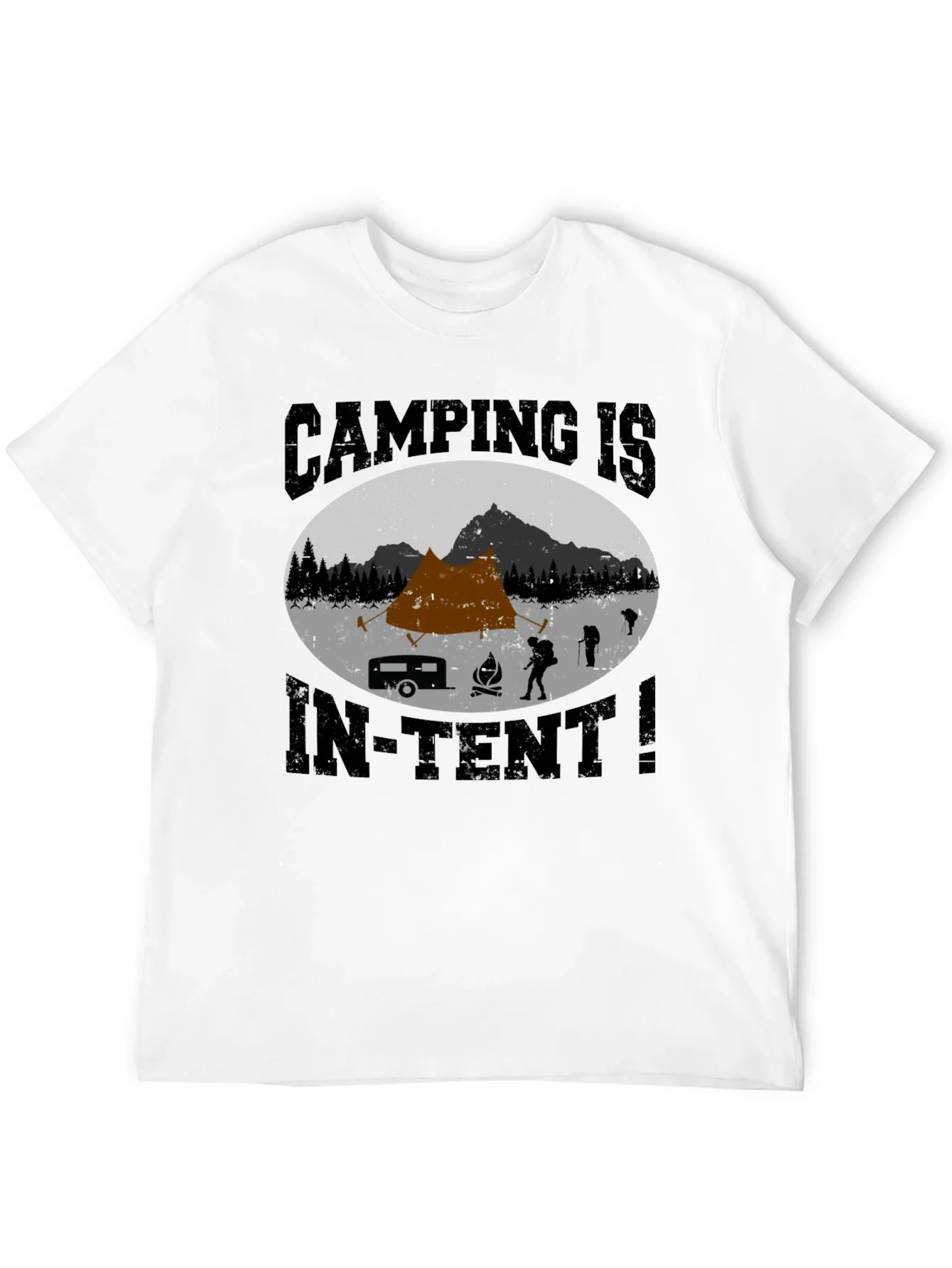 Rebbecca Camping Is In-Tent T-Shirt - Adventure Tee