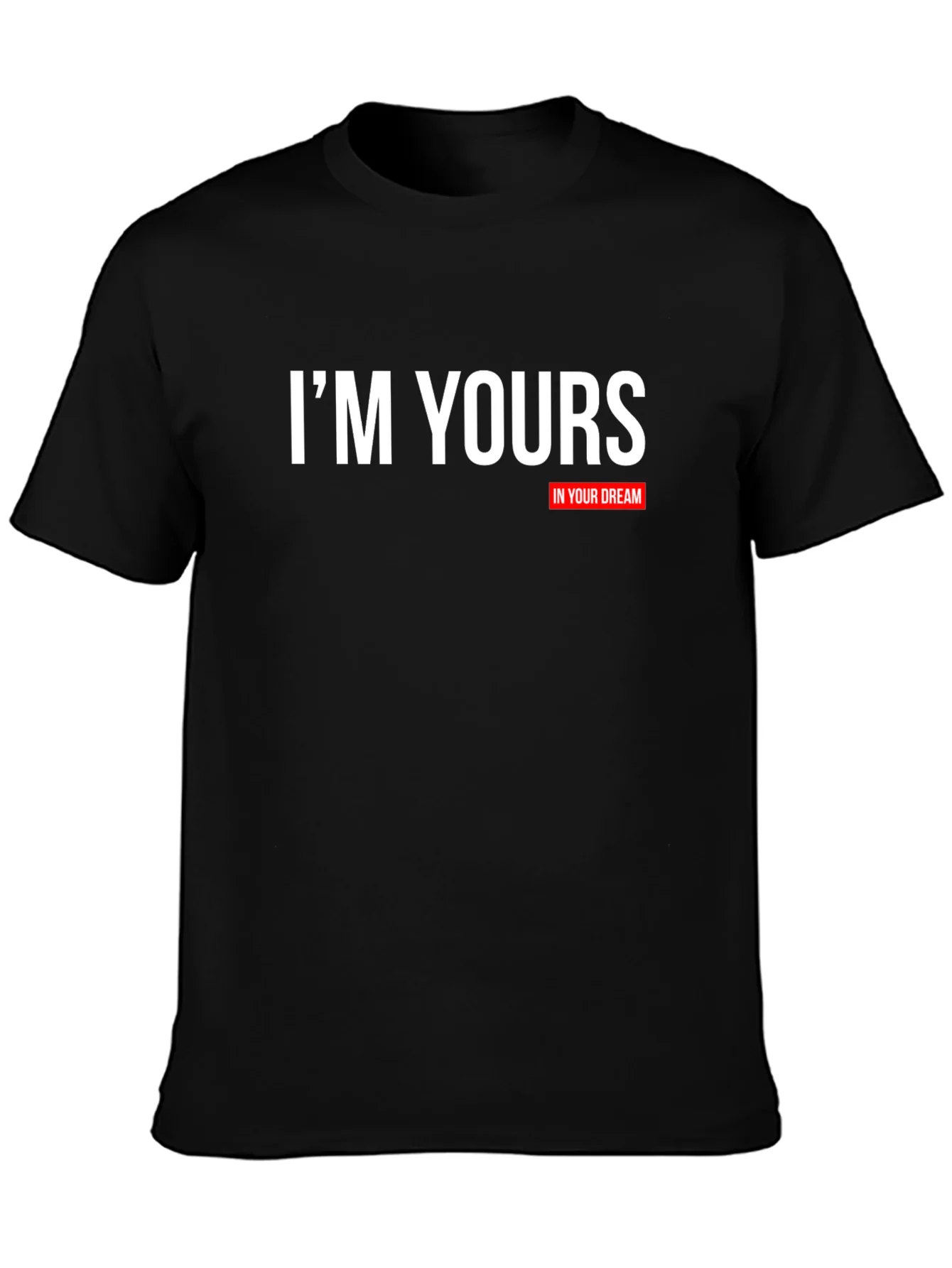 Rebbecca Im Yours T-Shirt - Black Short Sleeve
