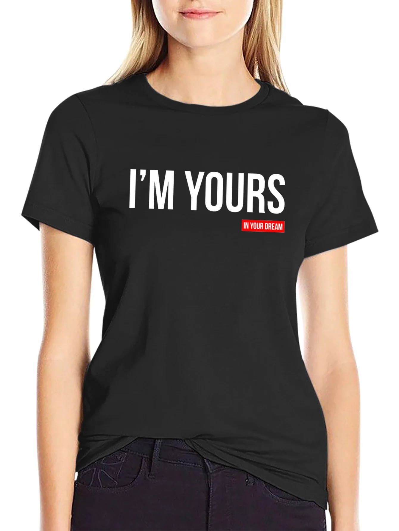 Rebbecca Im Yours T-Shirt - Black Short Sleeve