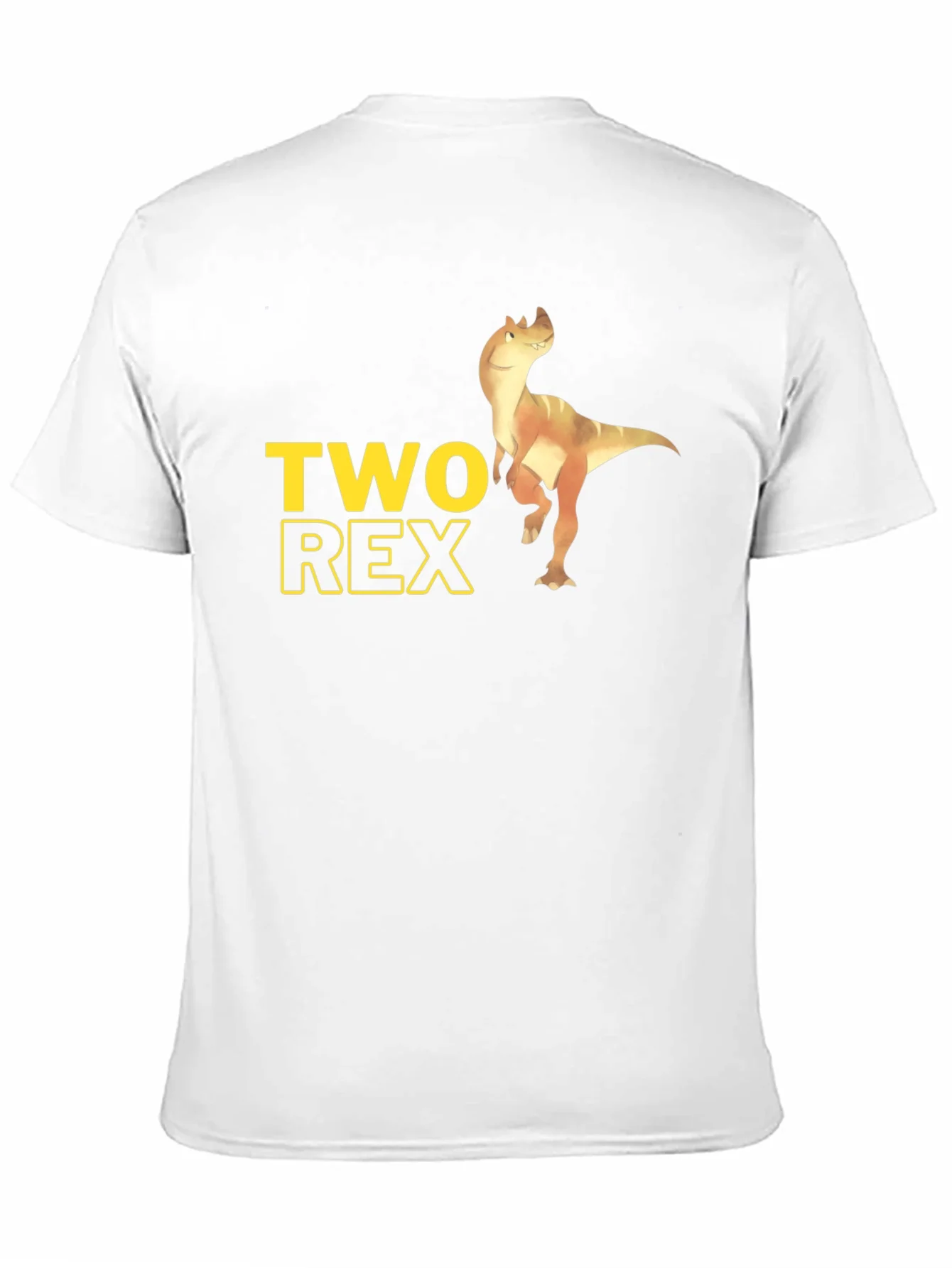 Camiseta Negra Two Rex para Hombre