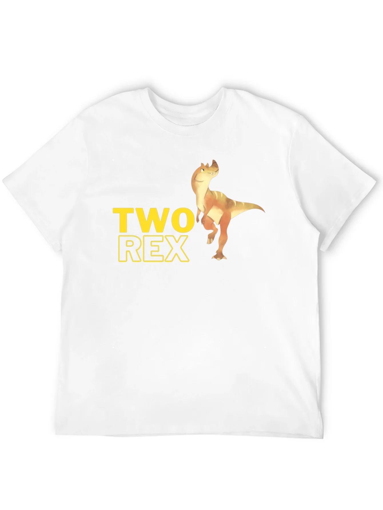 Camiseta Negra Two Rex para Hombre