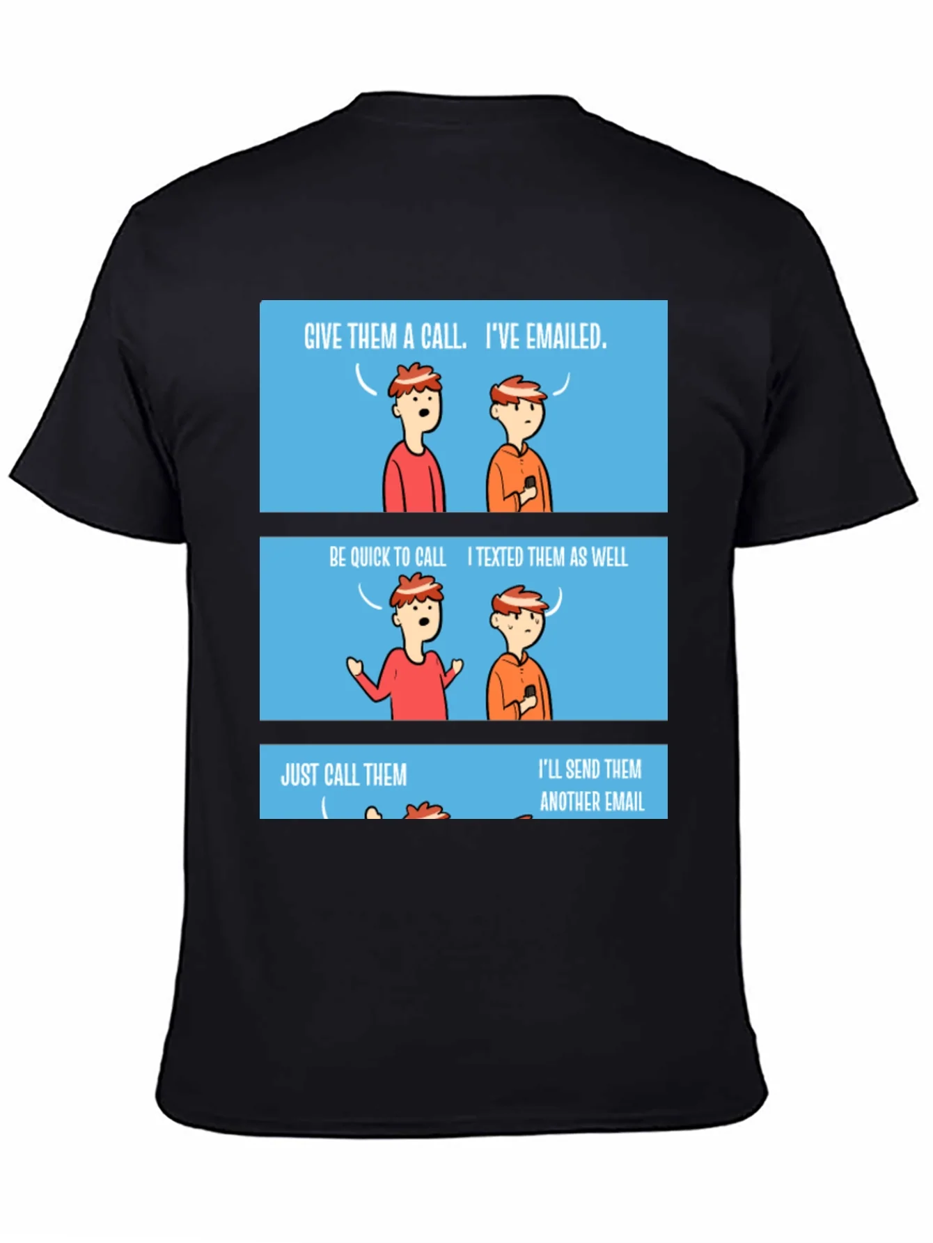Camiseta Negra Humor Comunicaci¨®n