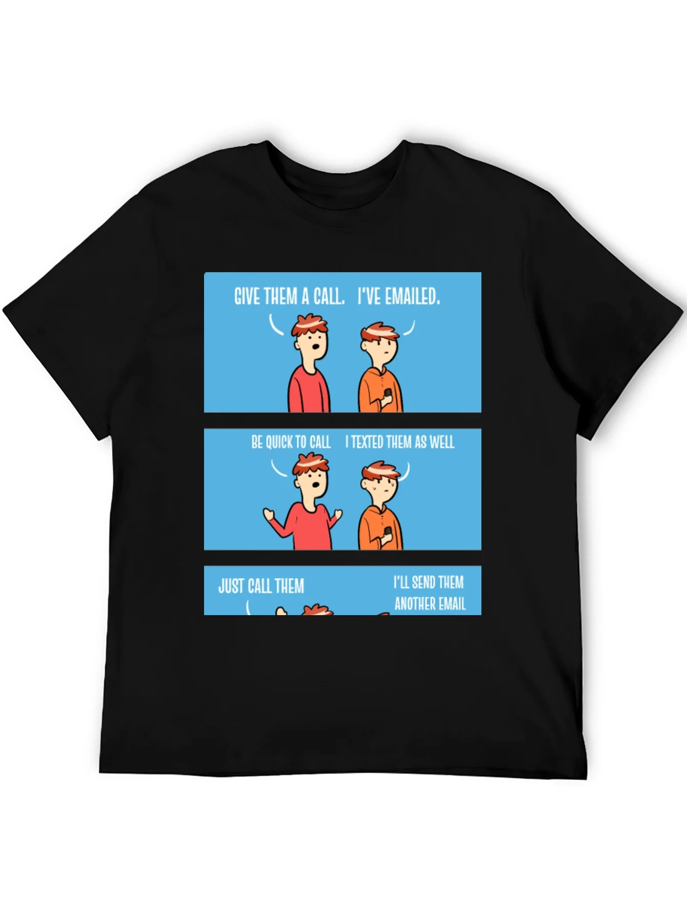 Camiseta Negra Humor Comunicaci¨®n