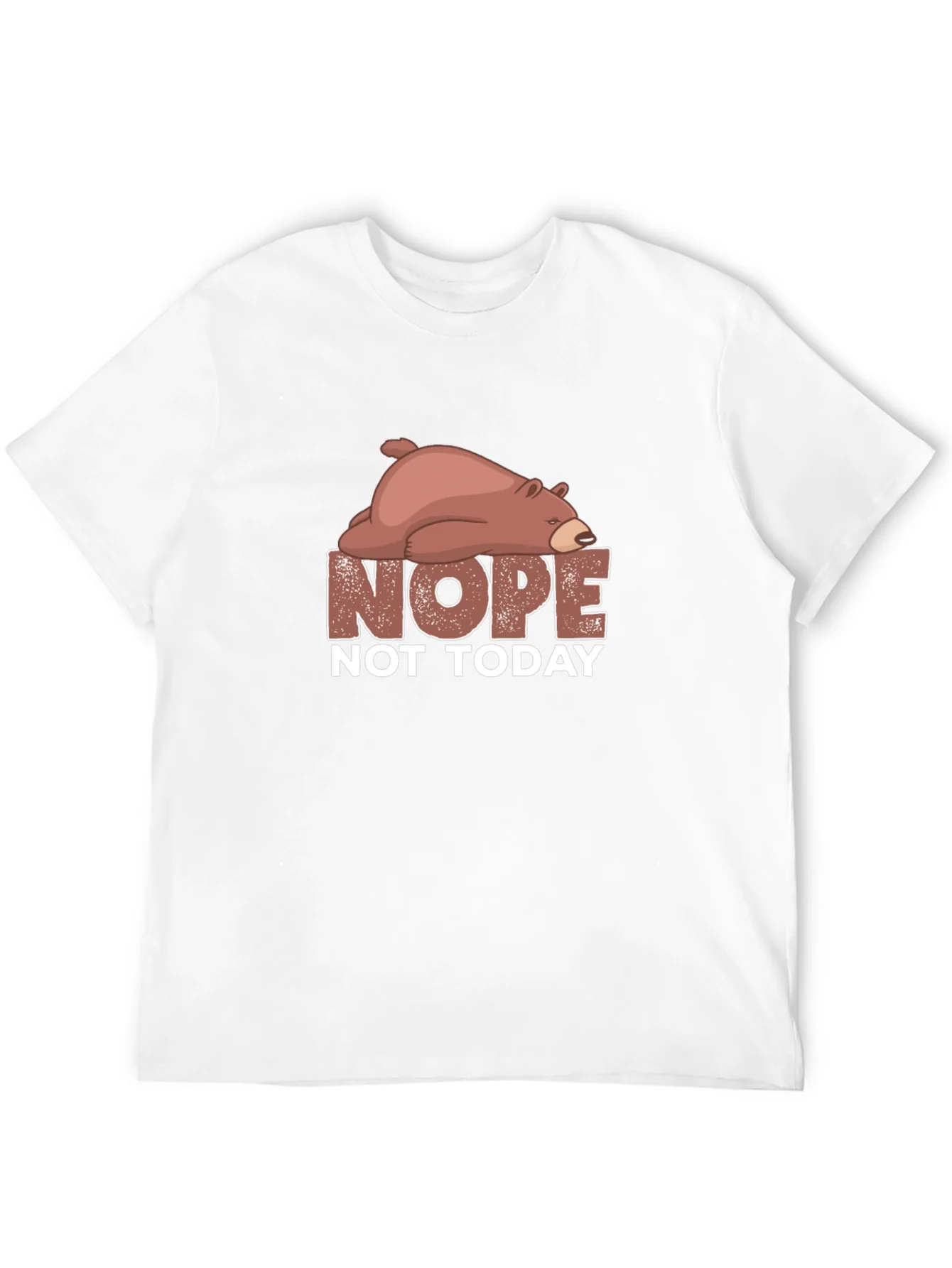 Camiseta Oso Perezoso: Nope Not Today