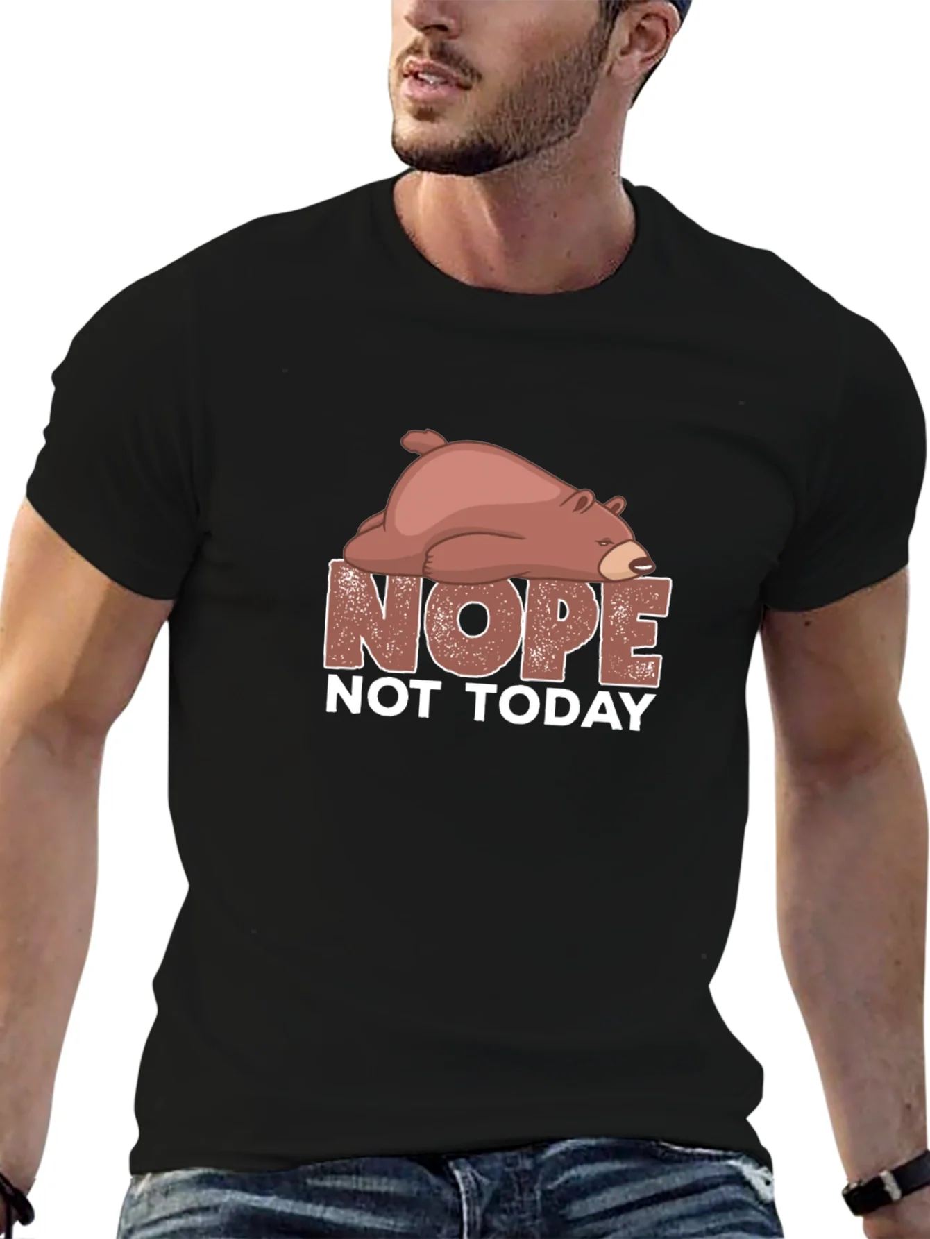 Camiseta Oso Perezoso: Nope Not Today